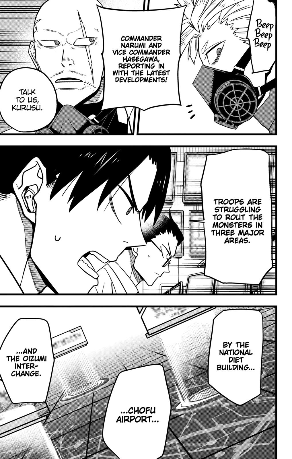 Read Kaiju No.8 ENGLISH Manga Online