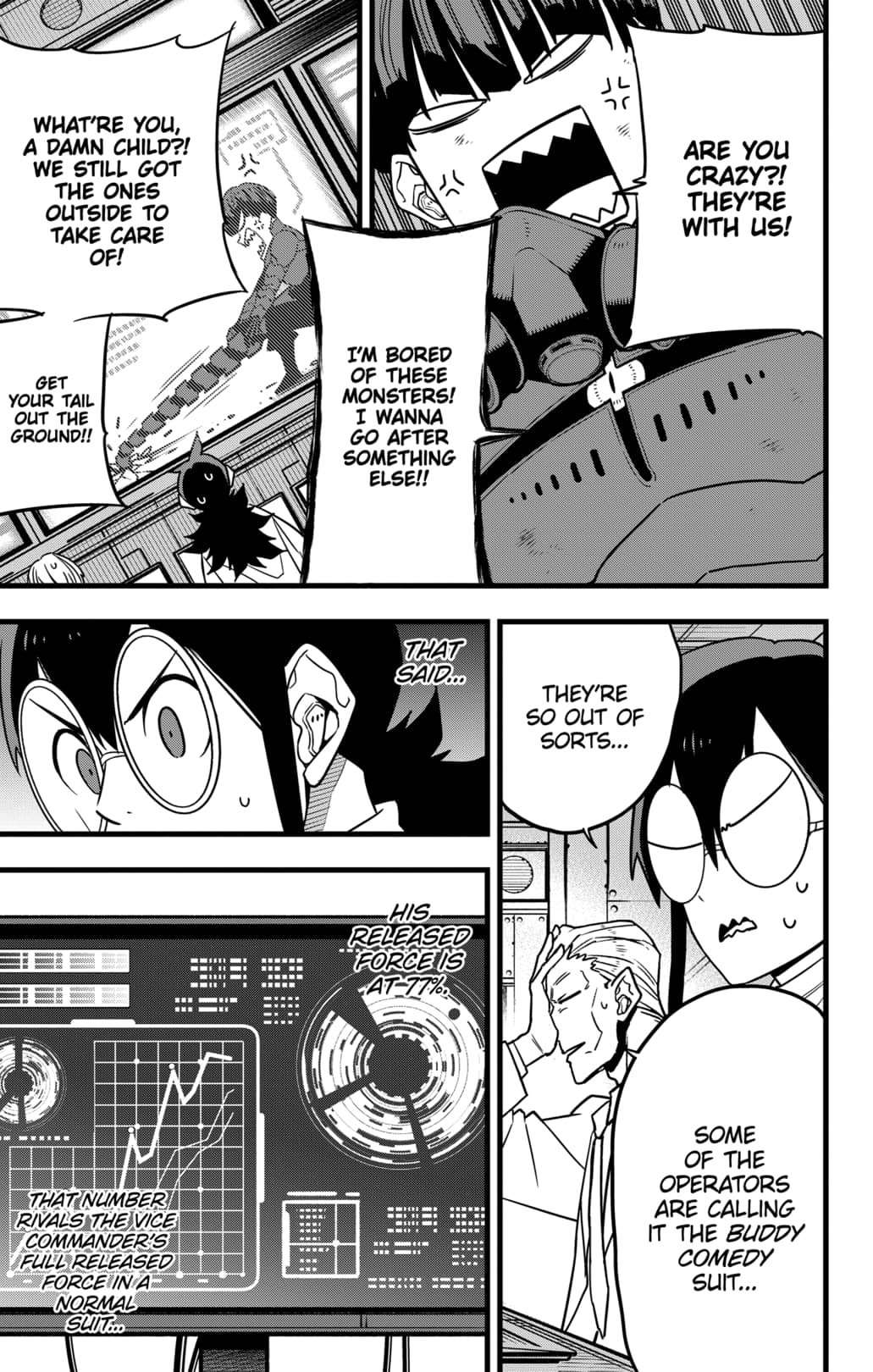 Read Kaiju No.8 ENGLISH Manga Online