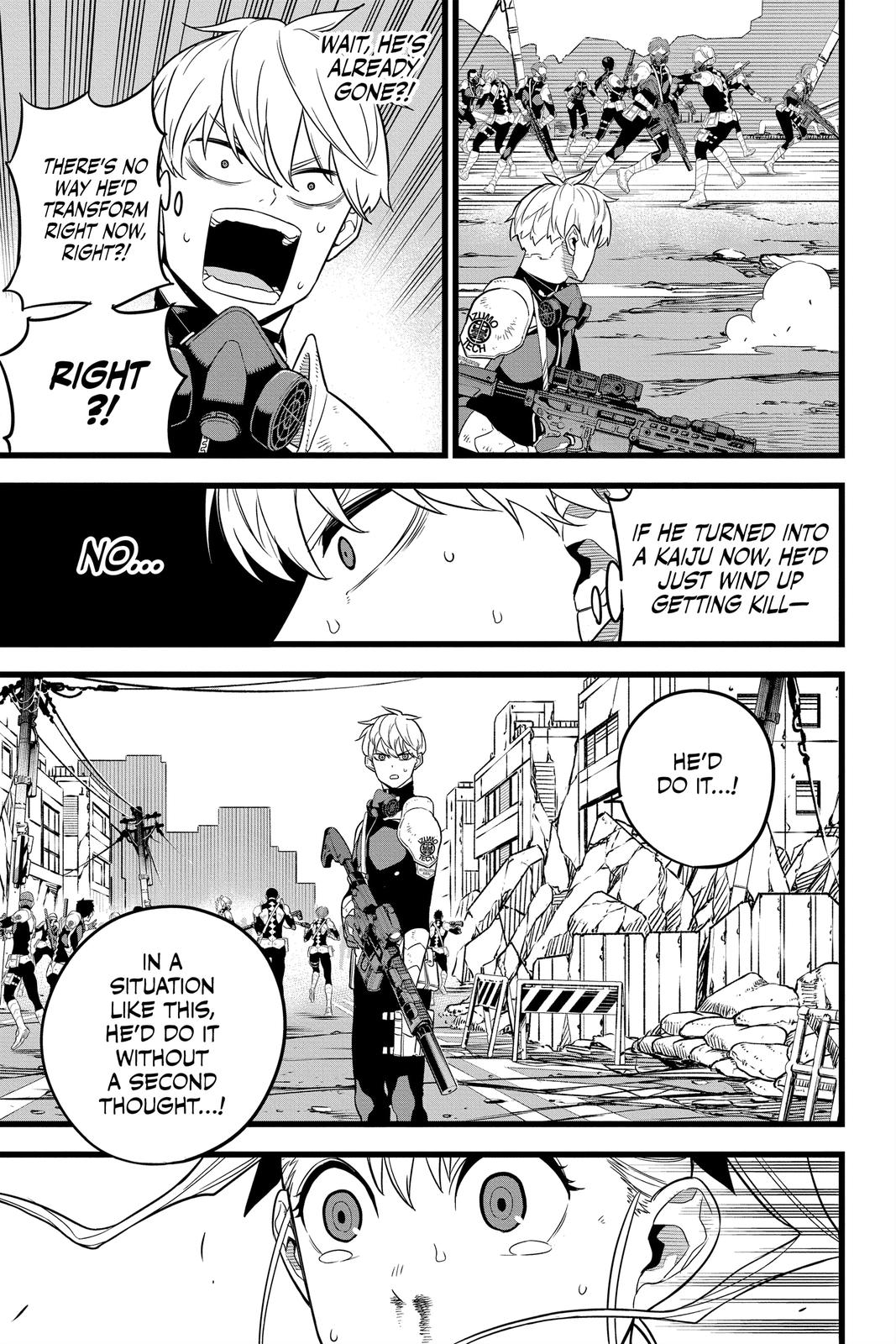 Read Kaiju No.8 ENGLISH Manga Online