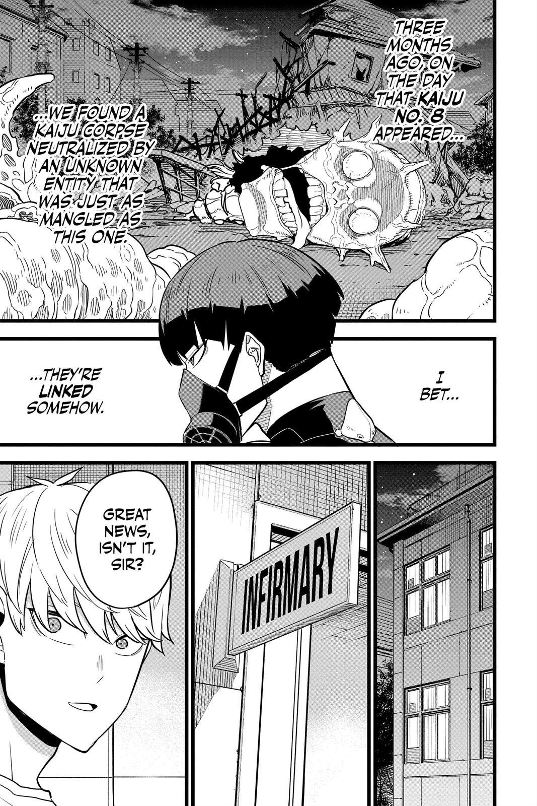 Read Kaiju No.8 ENGLISH Manga Online