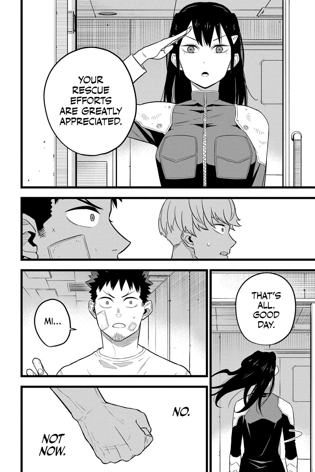 Read Kaiju No.8 ENGLISH Manga Online