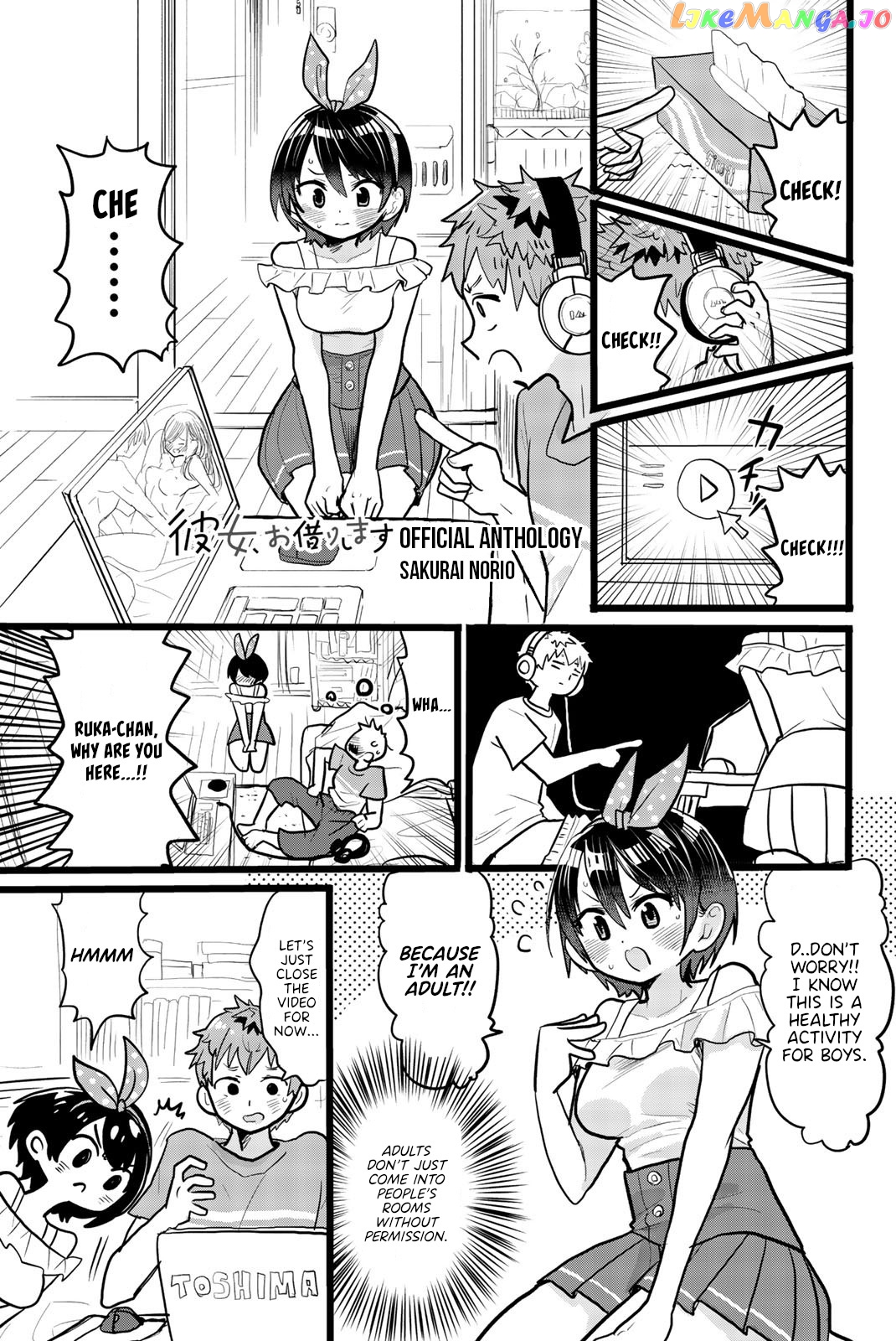 Read Kanojo, Okarishimasu - The Official Anthology ENGLISH Manga Online