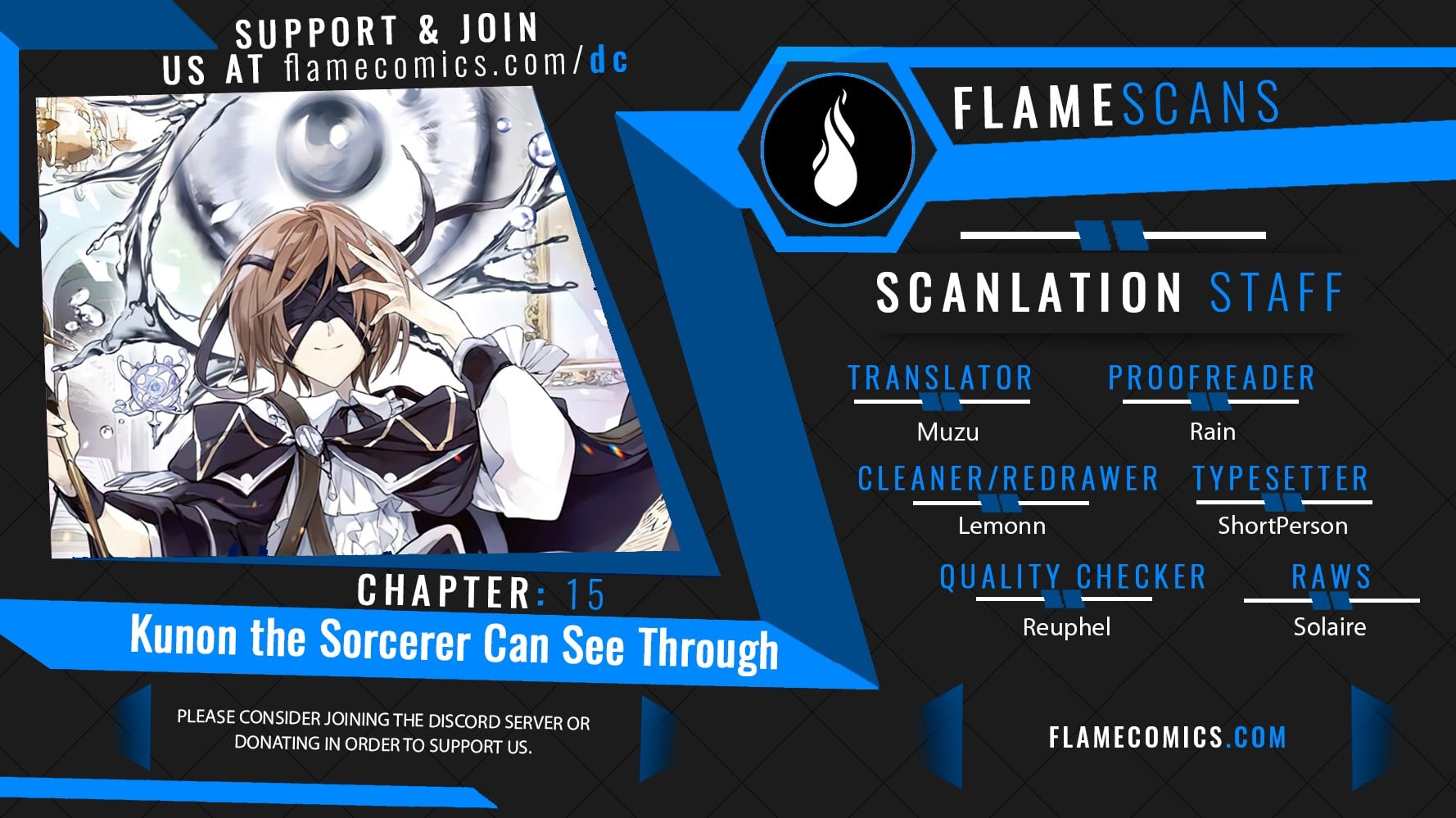 Read Kunon the Sorcerer Can See ENGLISH Manga Online