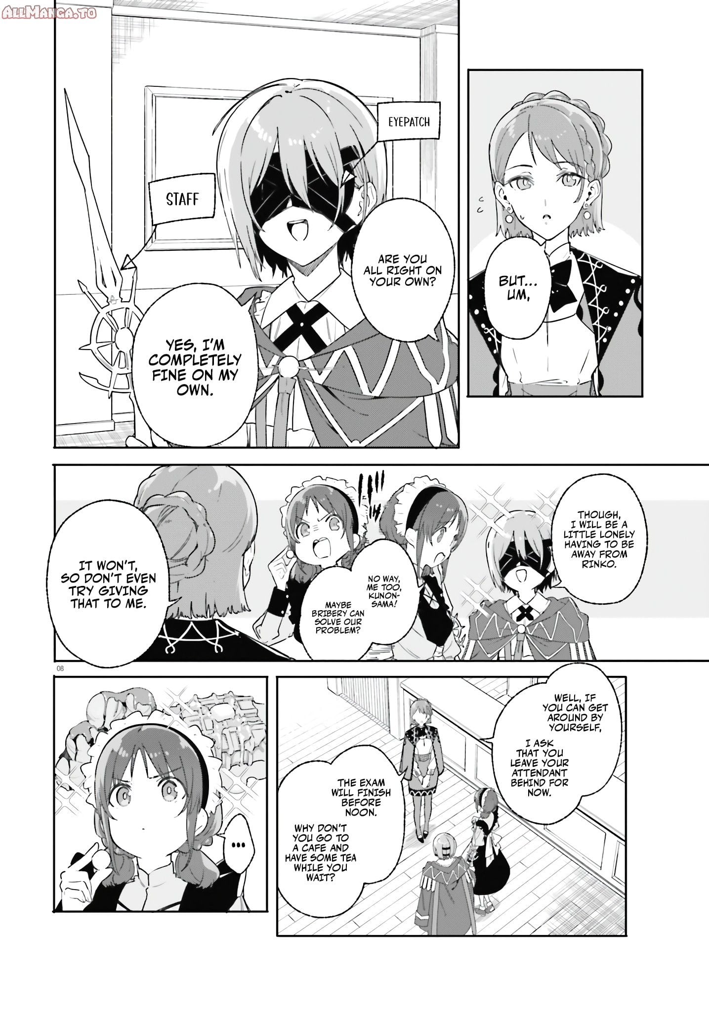 Read Kunon the Sorcerer Can See ENGLISH Manga Online