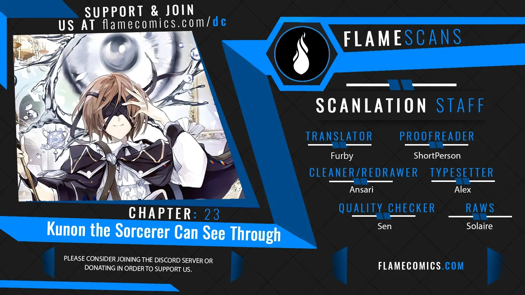 Read Kunon the Sorcerer Can See ENGLISH Manga Online