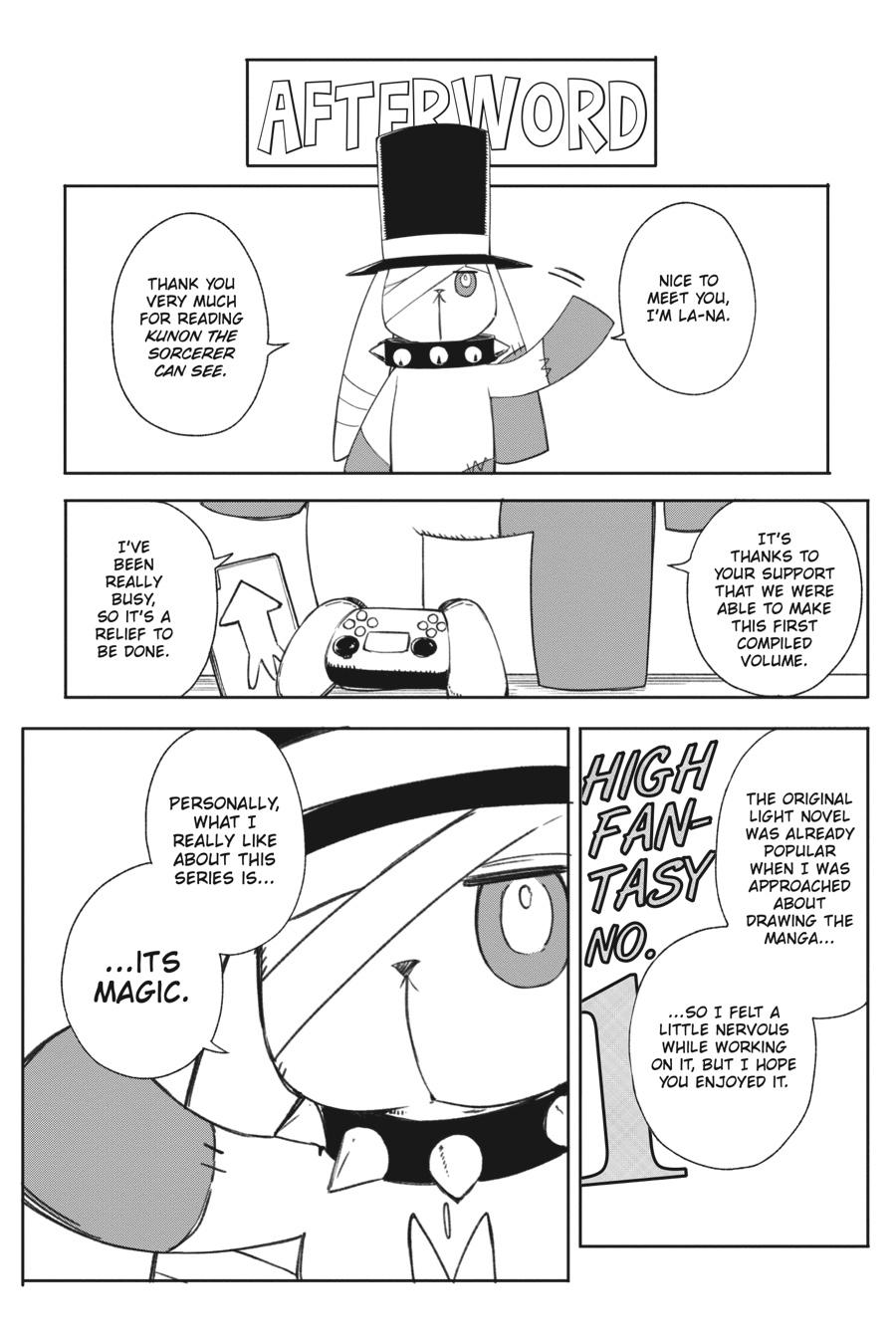 Read Kunon the Sorcerer Can See ENGLISH Manga Online