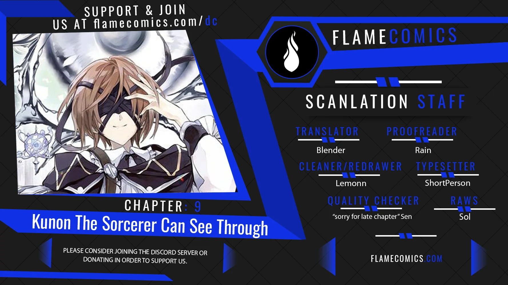 Read Kunon the Sorcerer Can See ENGLISH Manga Online