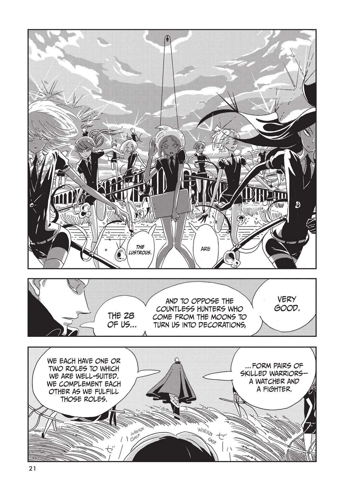 Read Land of the Lustrous ENGLISH Manga Online