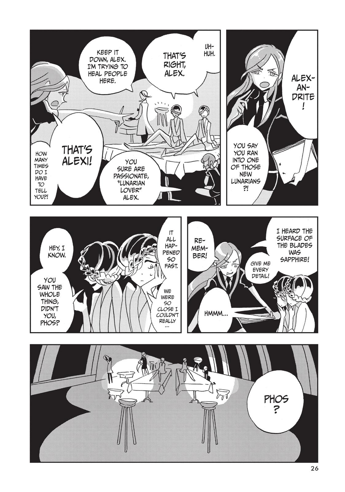 Read Land of the Lustrous ENGLISH Manga Online