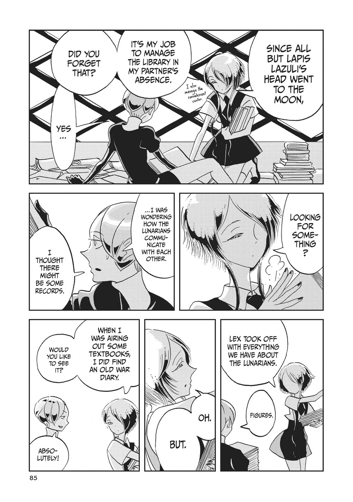 Read Land of the Lustrous ENGLISH Manga Online