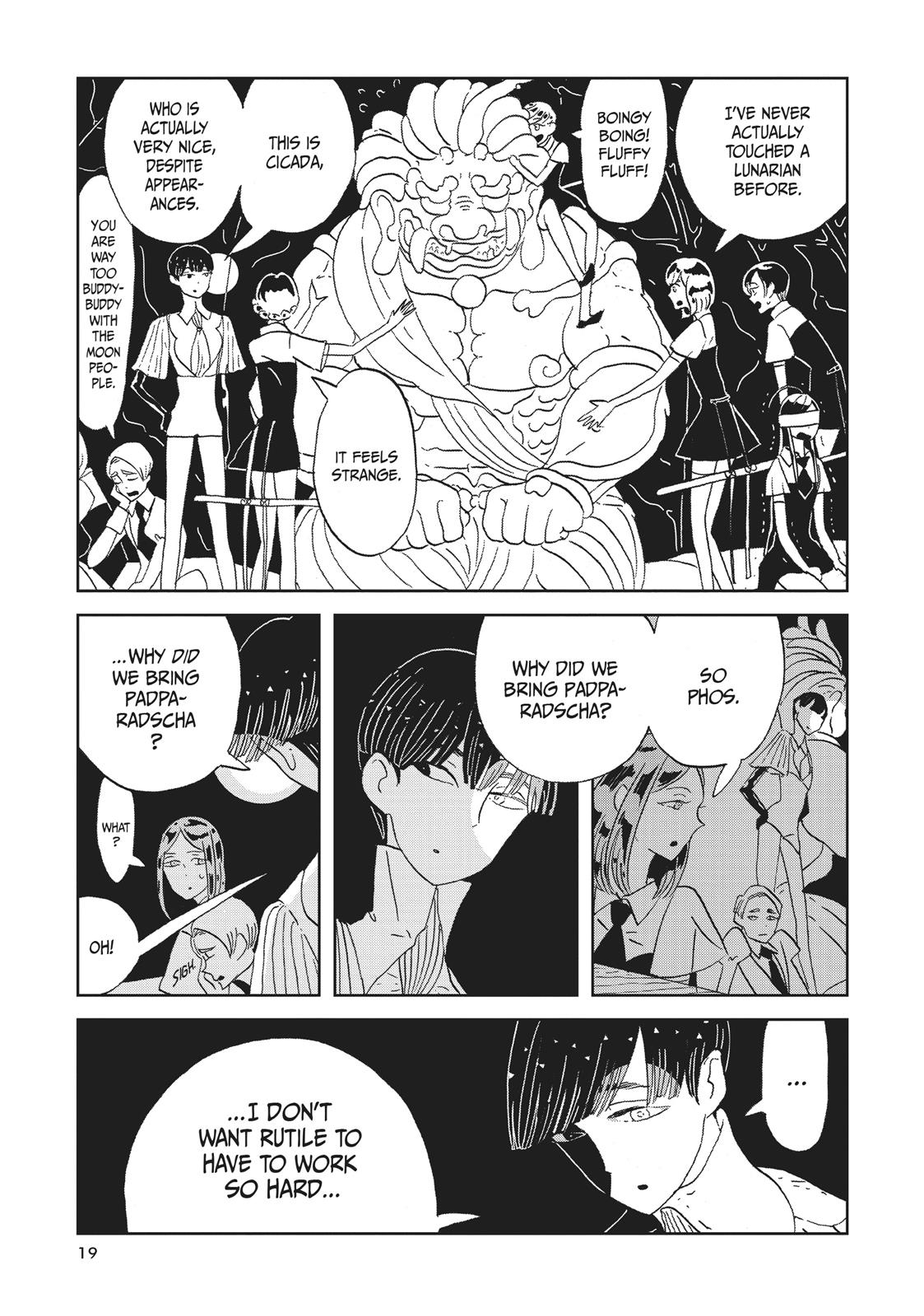 Read Land of the Lustrous ENGLISH Manga Online