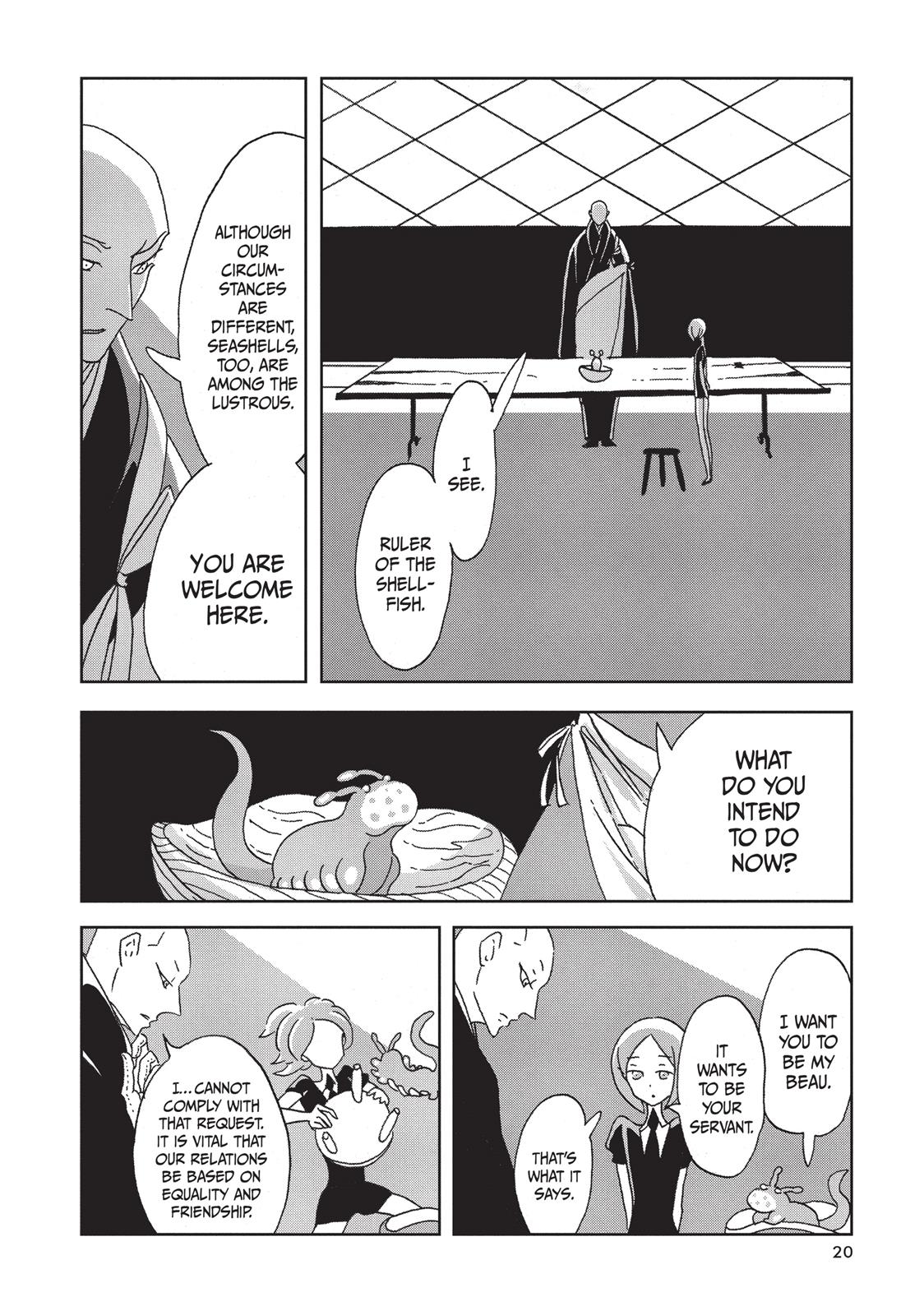 Read Land of the Lustrous ENGLISH Manga Online