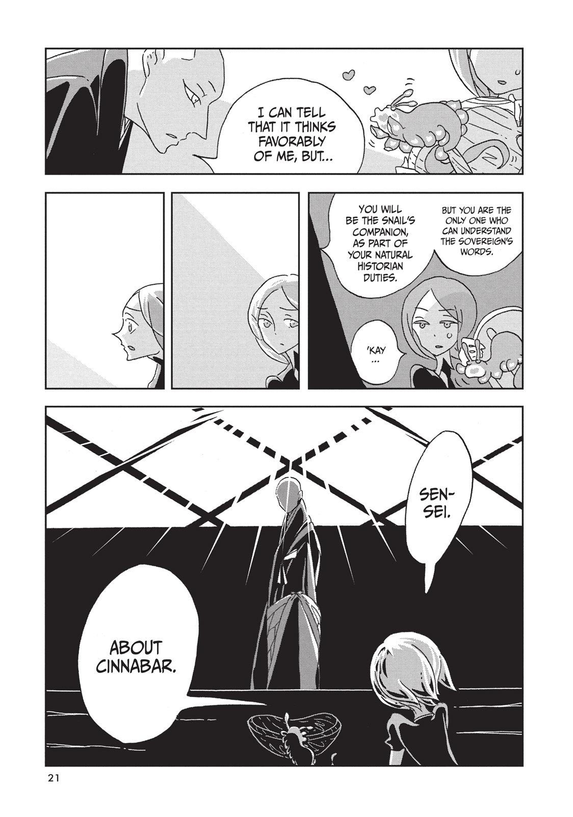 Read Land of the Lustrous ENGLISH Manga Online