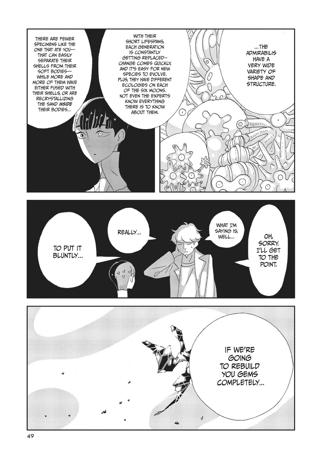 Read Land of the Lustrous ENGLISH Manga Online