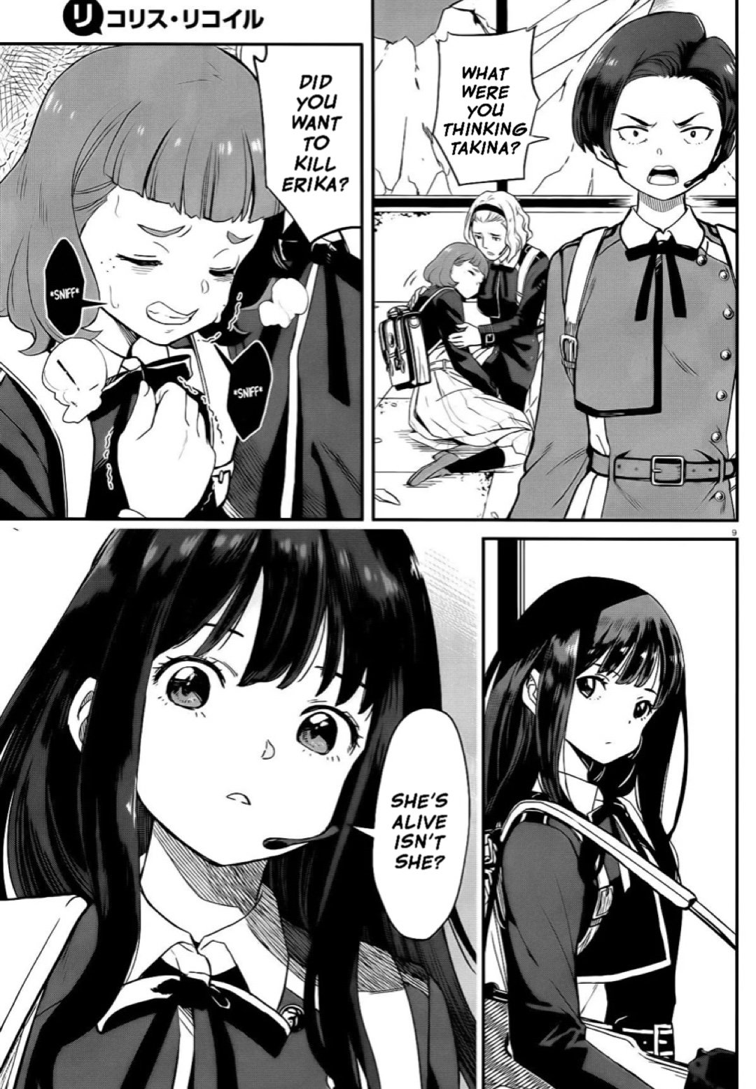 Read Lycoris Recoil ENGLISH Manga Online