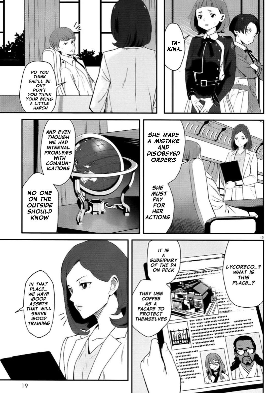 Read Lycoris Recoil ENGLISH Manga Online