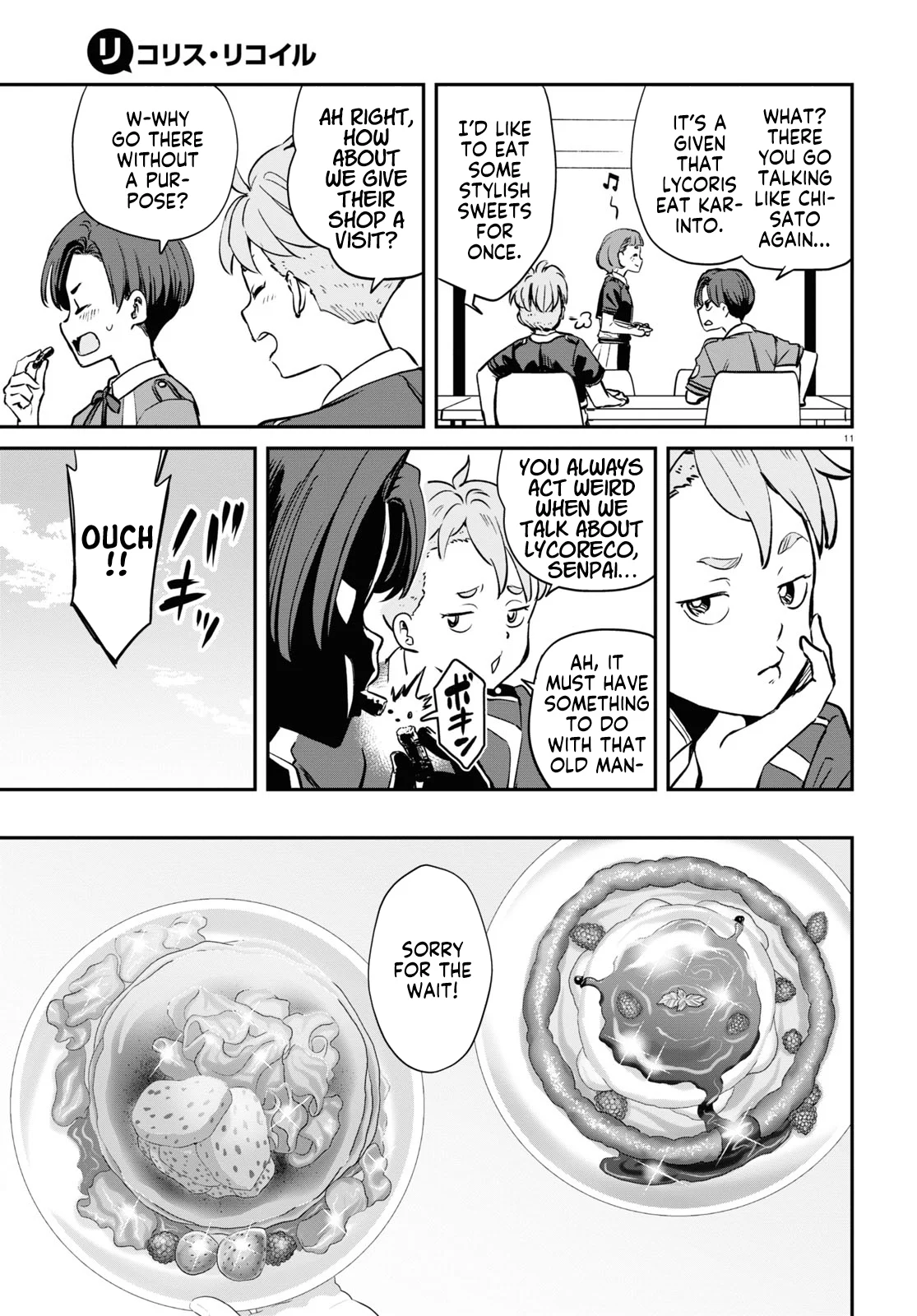 Read Lycoris Recoil ENGLISH Manga Online