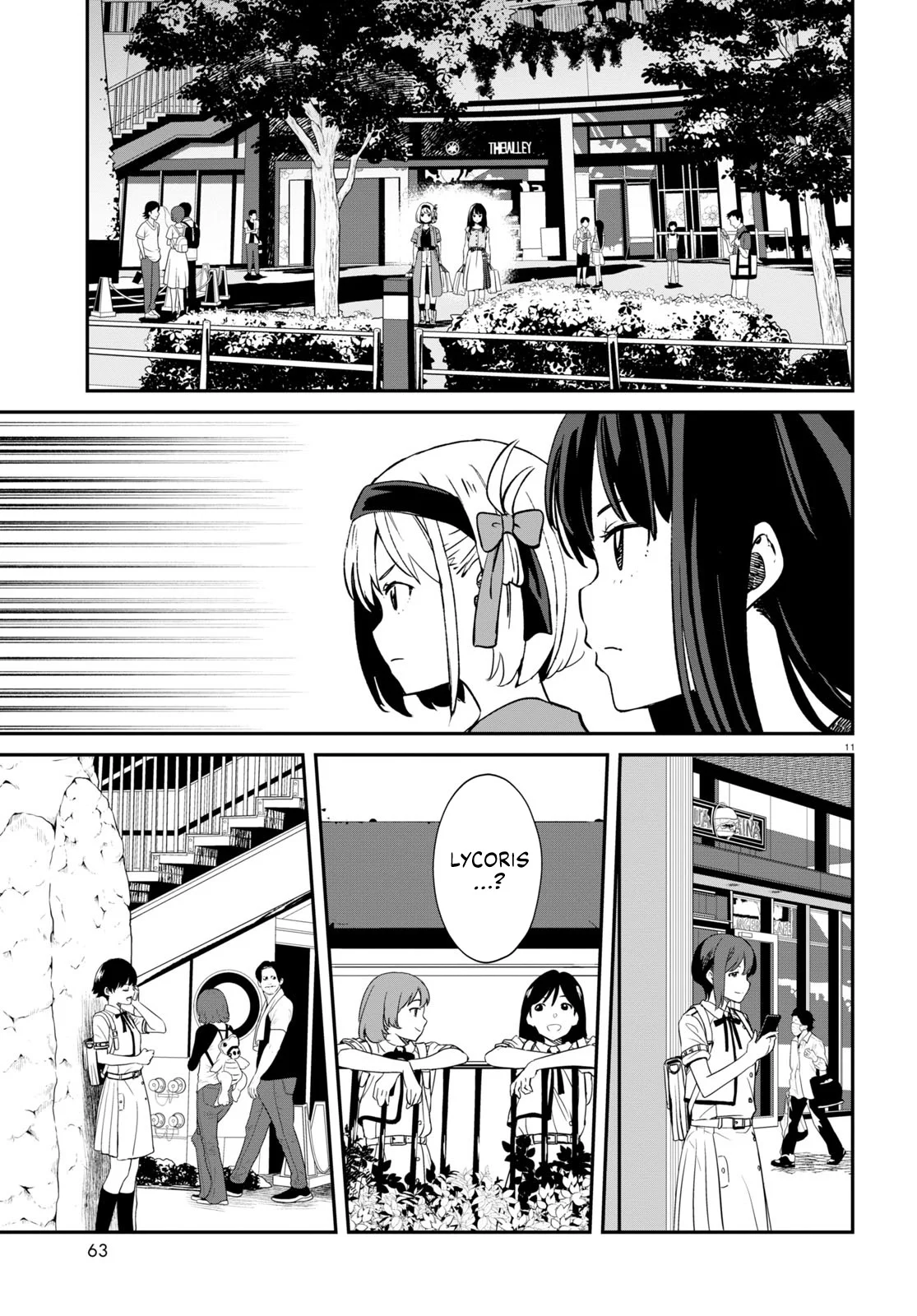 Read Lycoris Recoil ENGLISH Manga Online