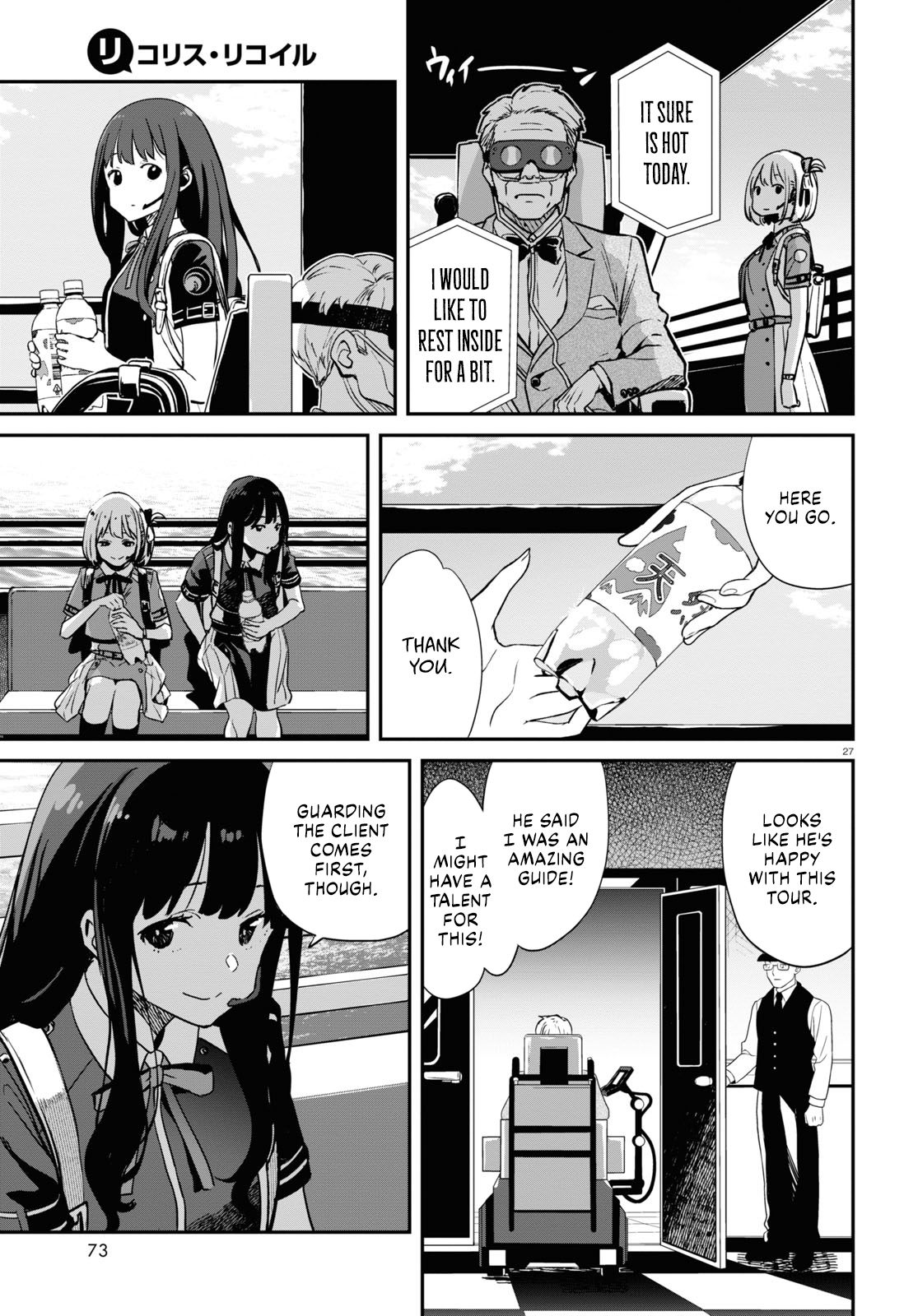 Read Lycoris Recoil ENGLISH Manga Online