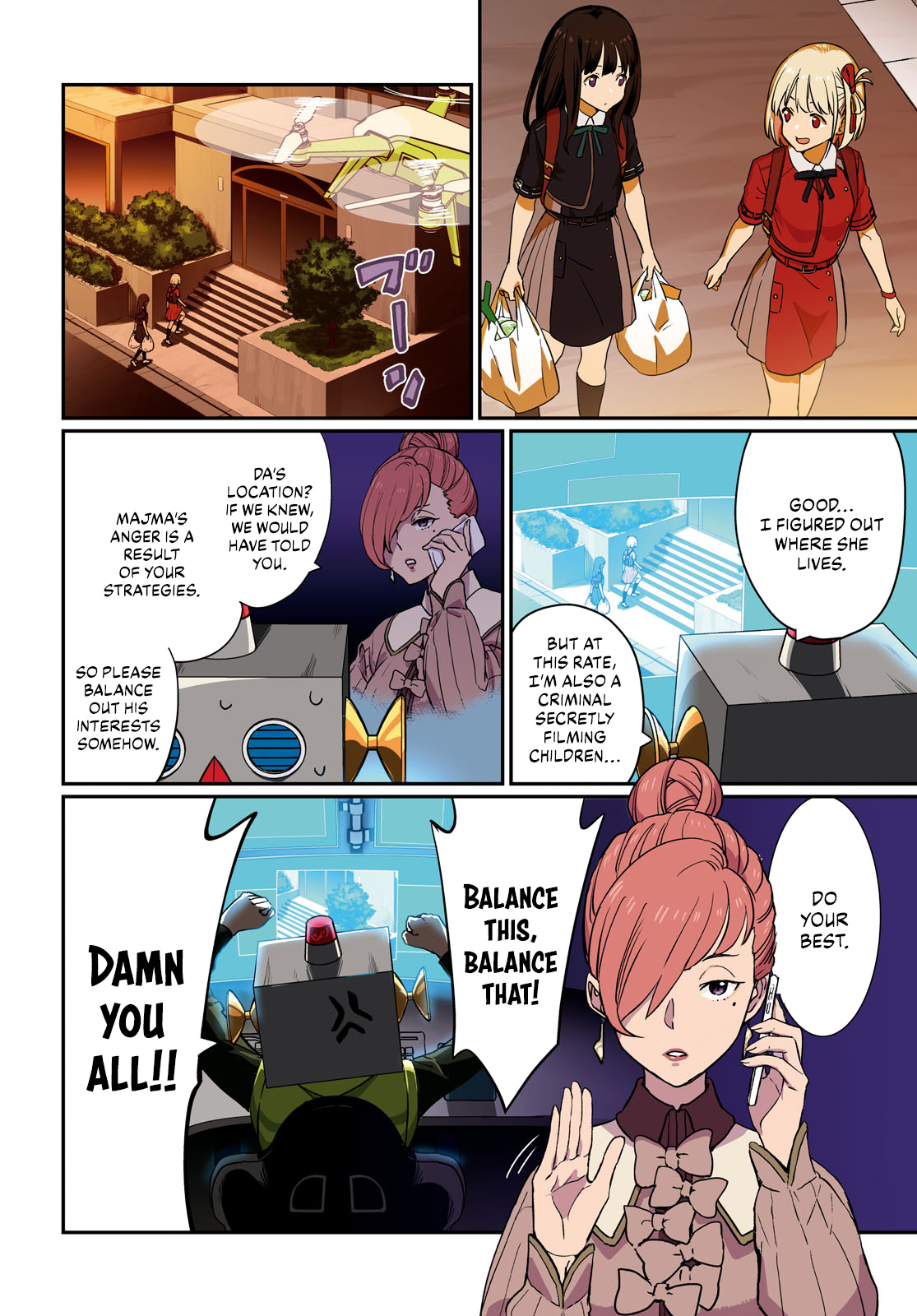 Read Lycoris Recoil ENGLISH Manga Online