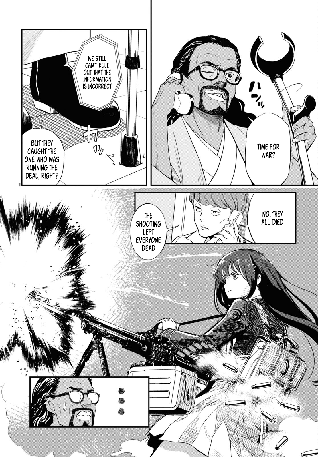 Read Lycoris Recoil ENGLISH Manga Online