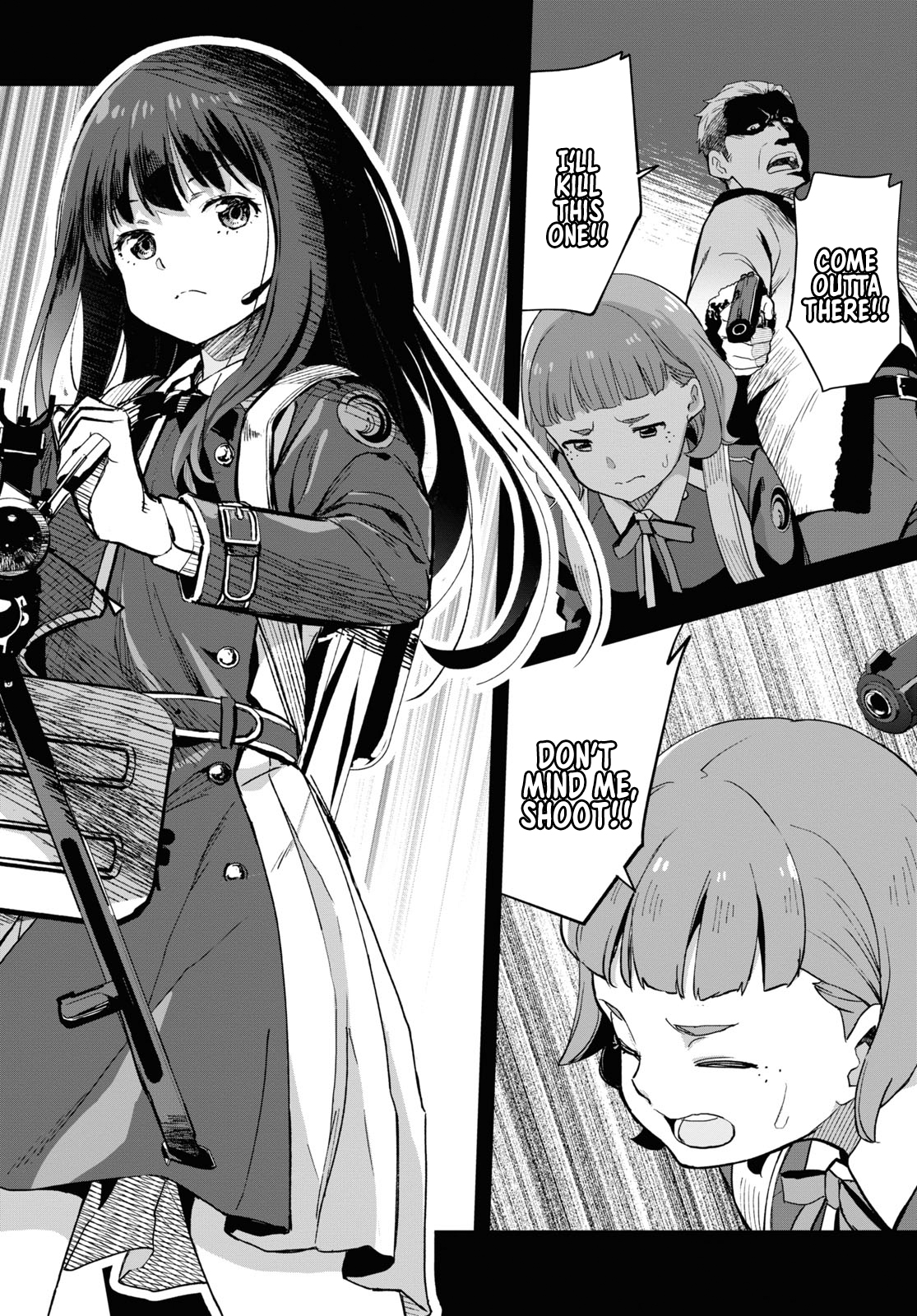 Read Lycoris Recoil ENGLISH Manga Online