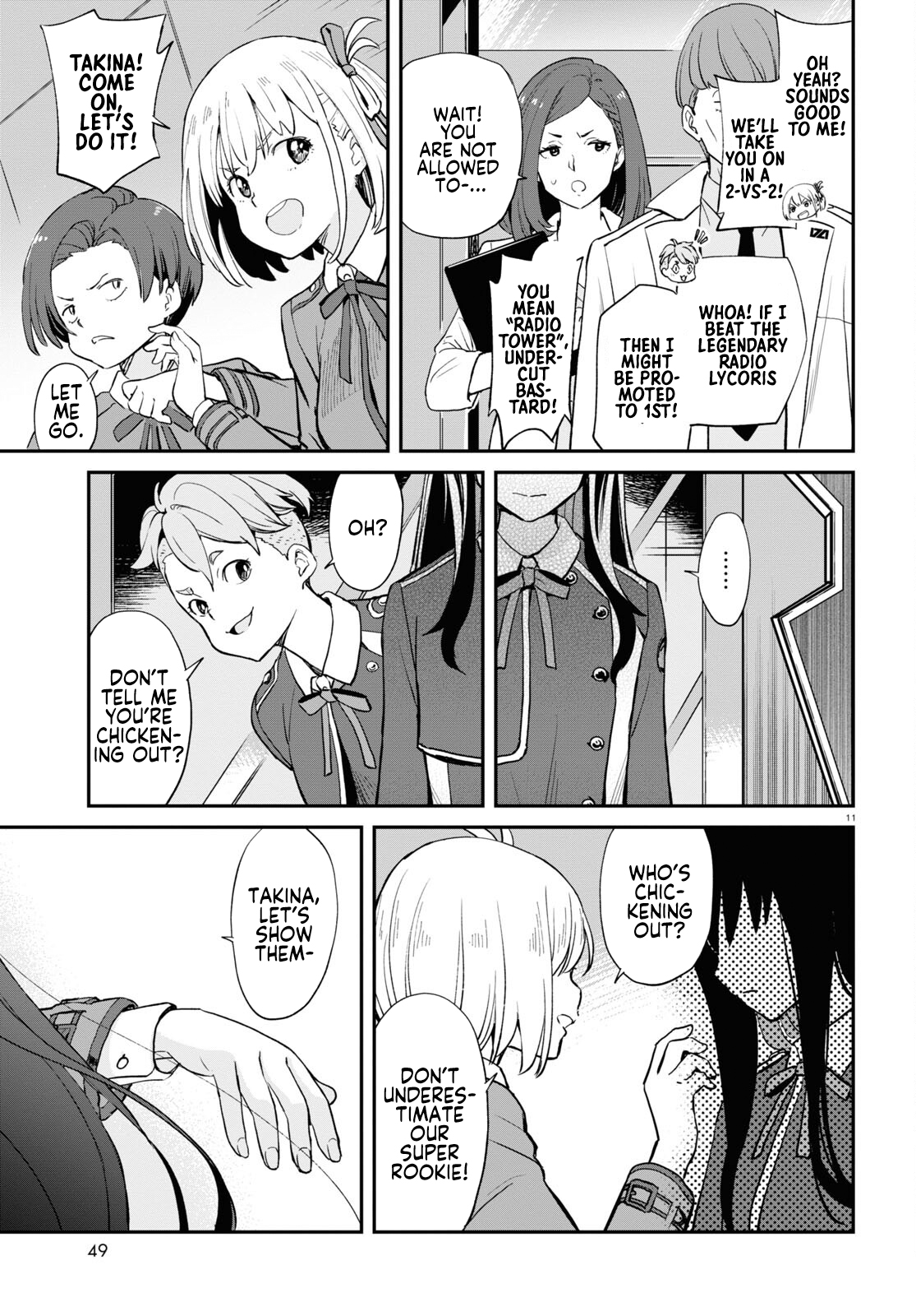 Read Lycoris Recoil ENGLISH Manga Online