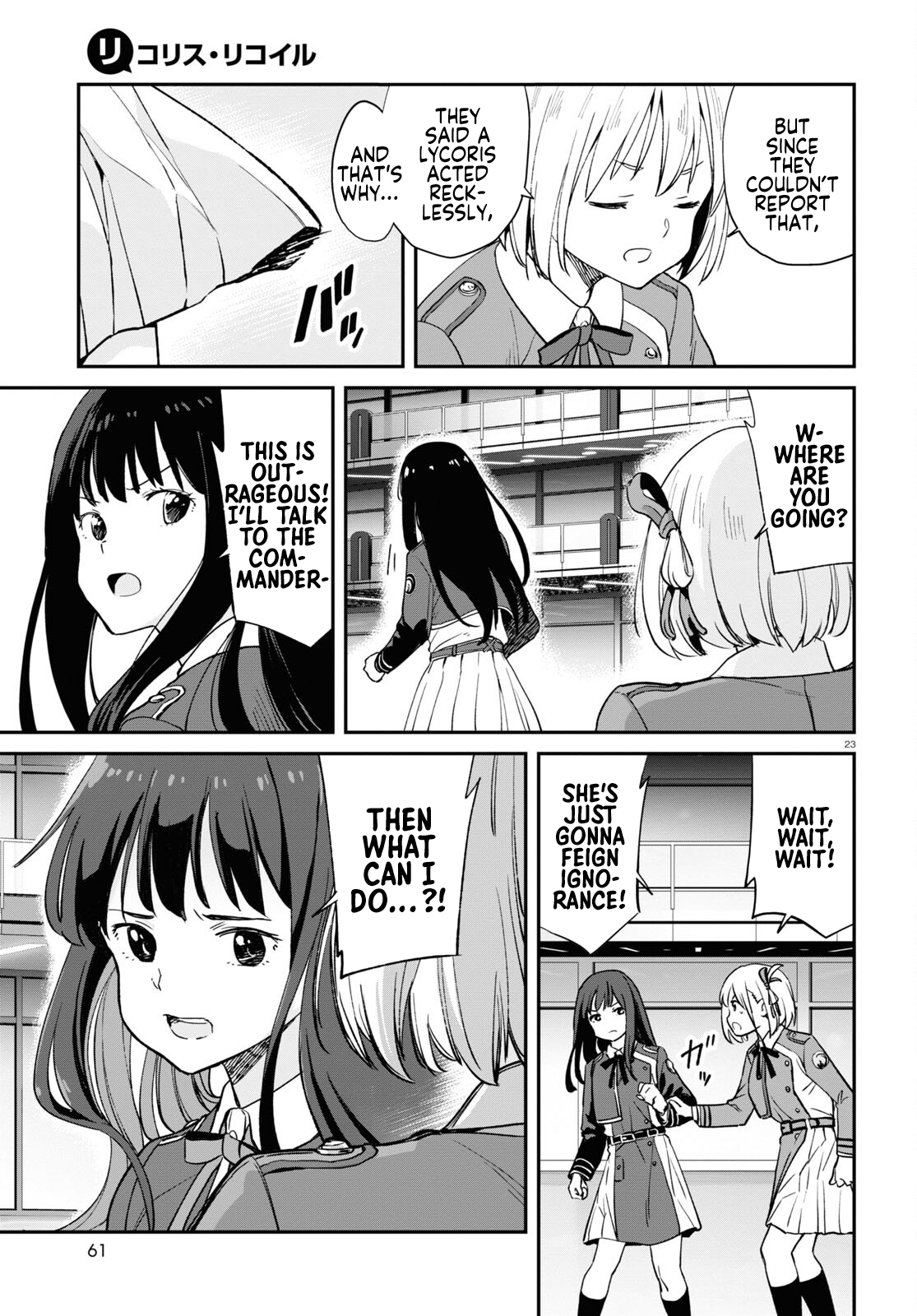 Read Lycoris Recoil ENGLISH Manga Online