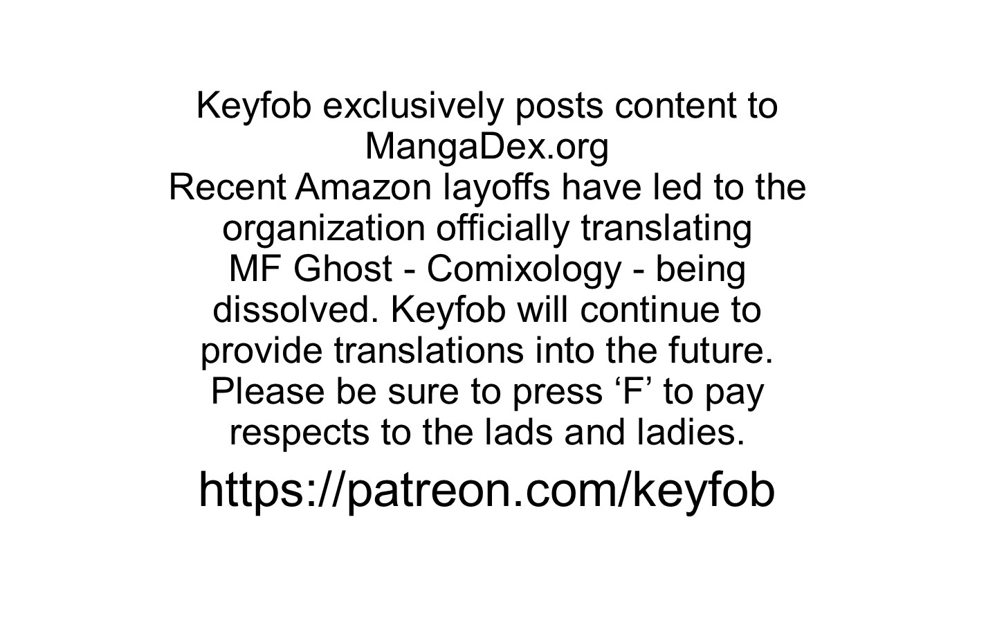 Read MF Ghost ENGLISH Manga Online