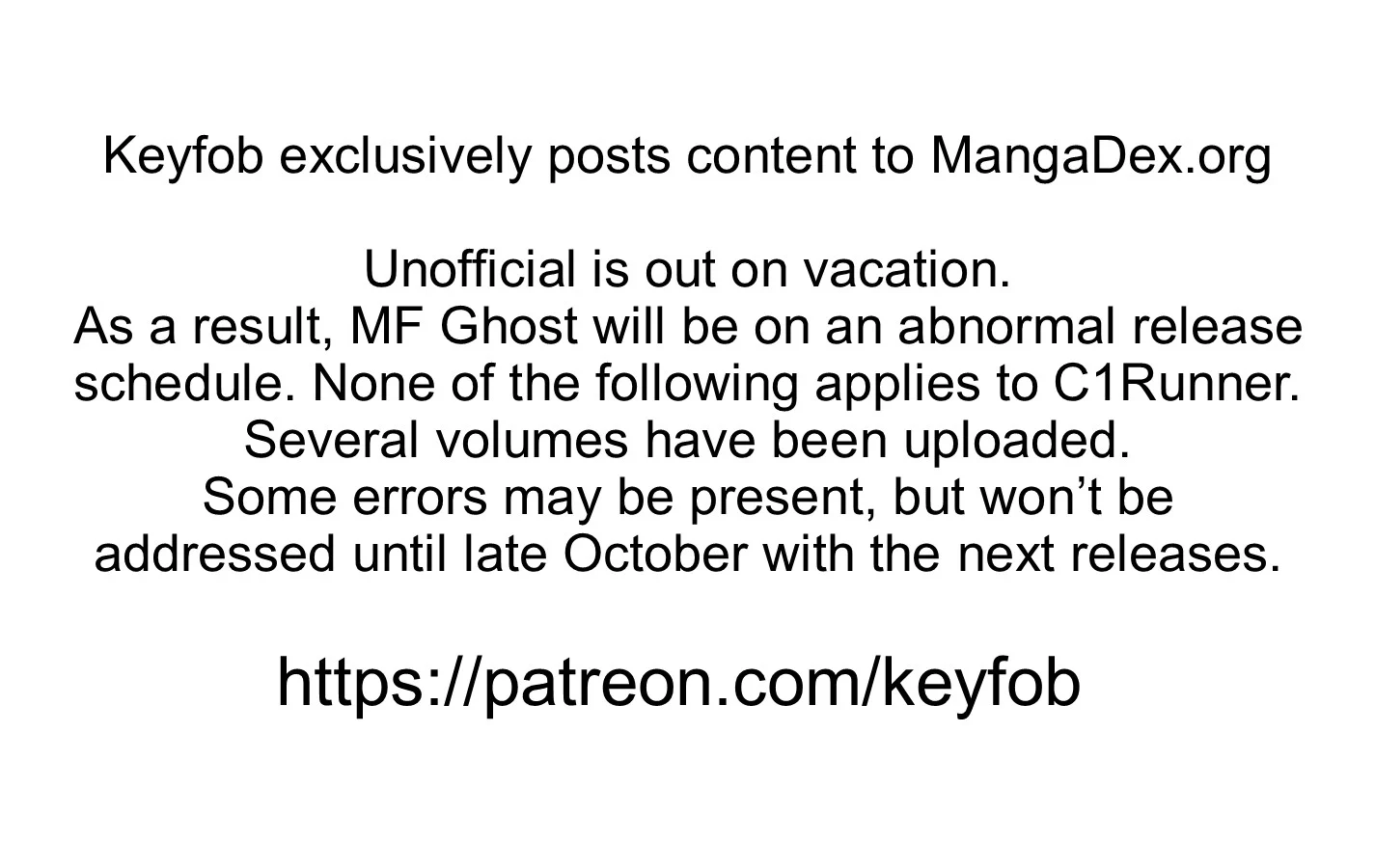 Read MF Ghost ENGLISH Manga Online