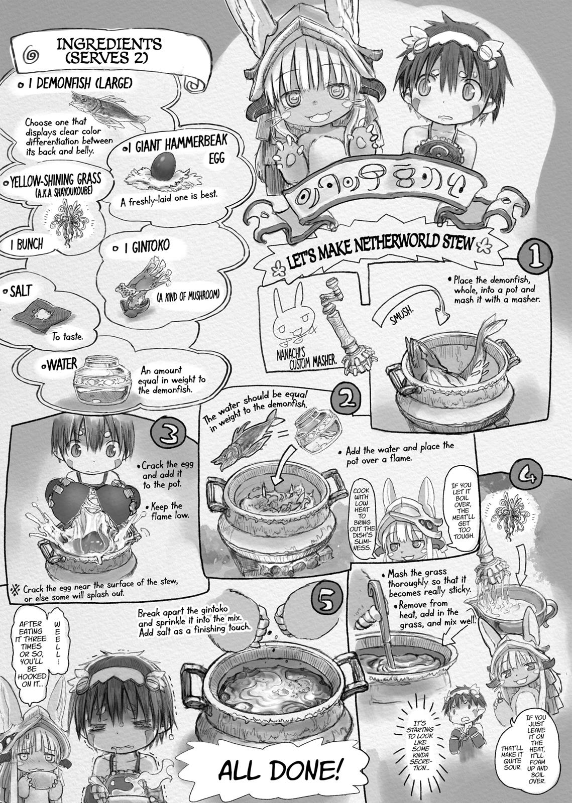 Read Made in Abyss ENGLISH Manga Online