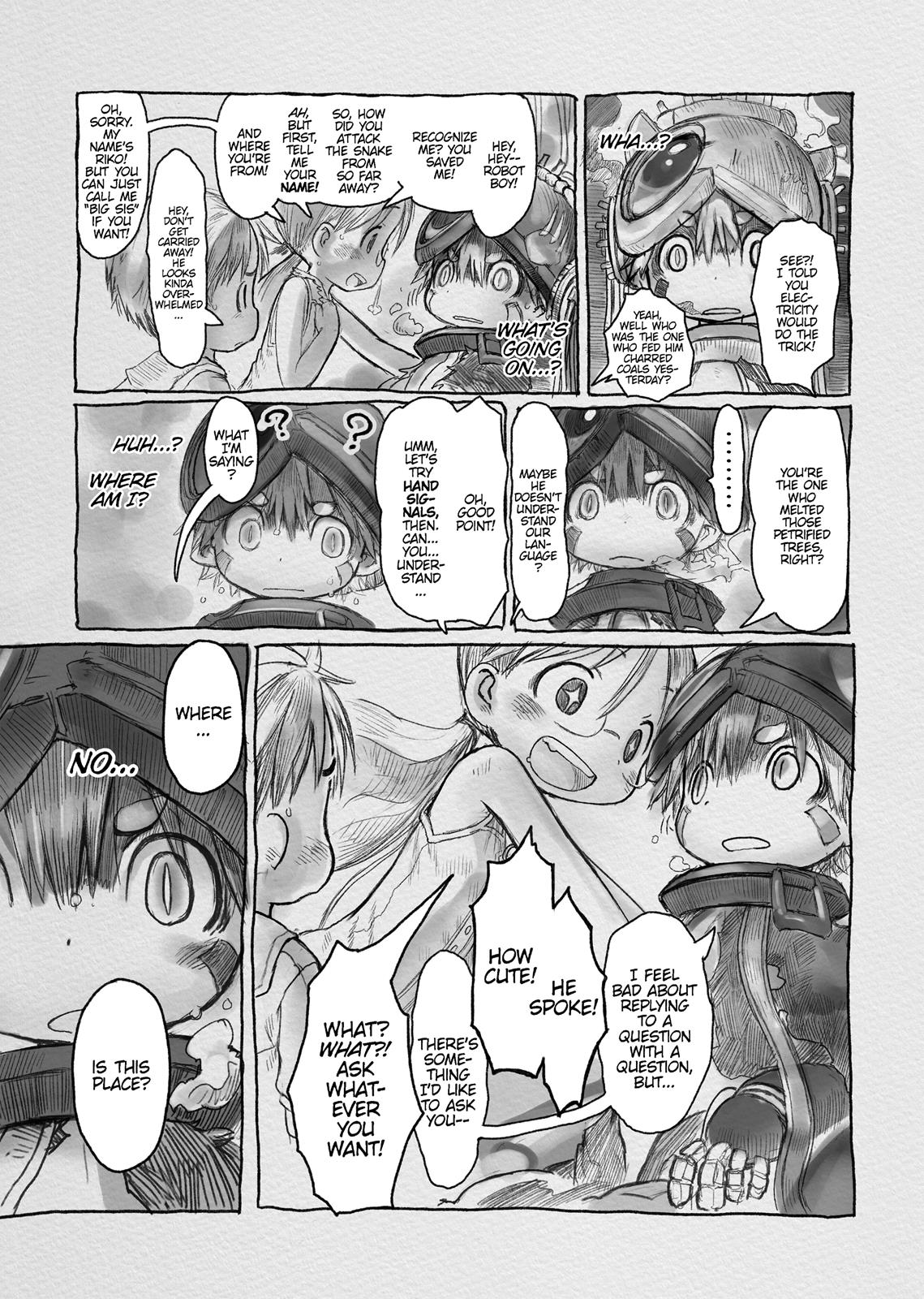 Read Made in Abyss ENGLISH Manga Online