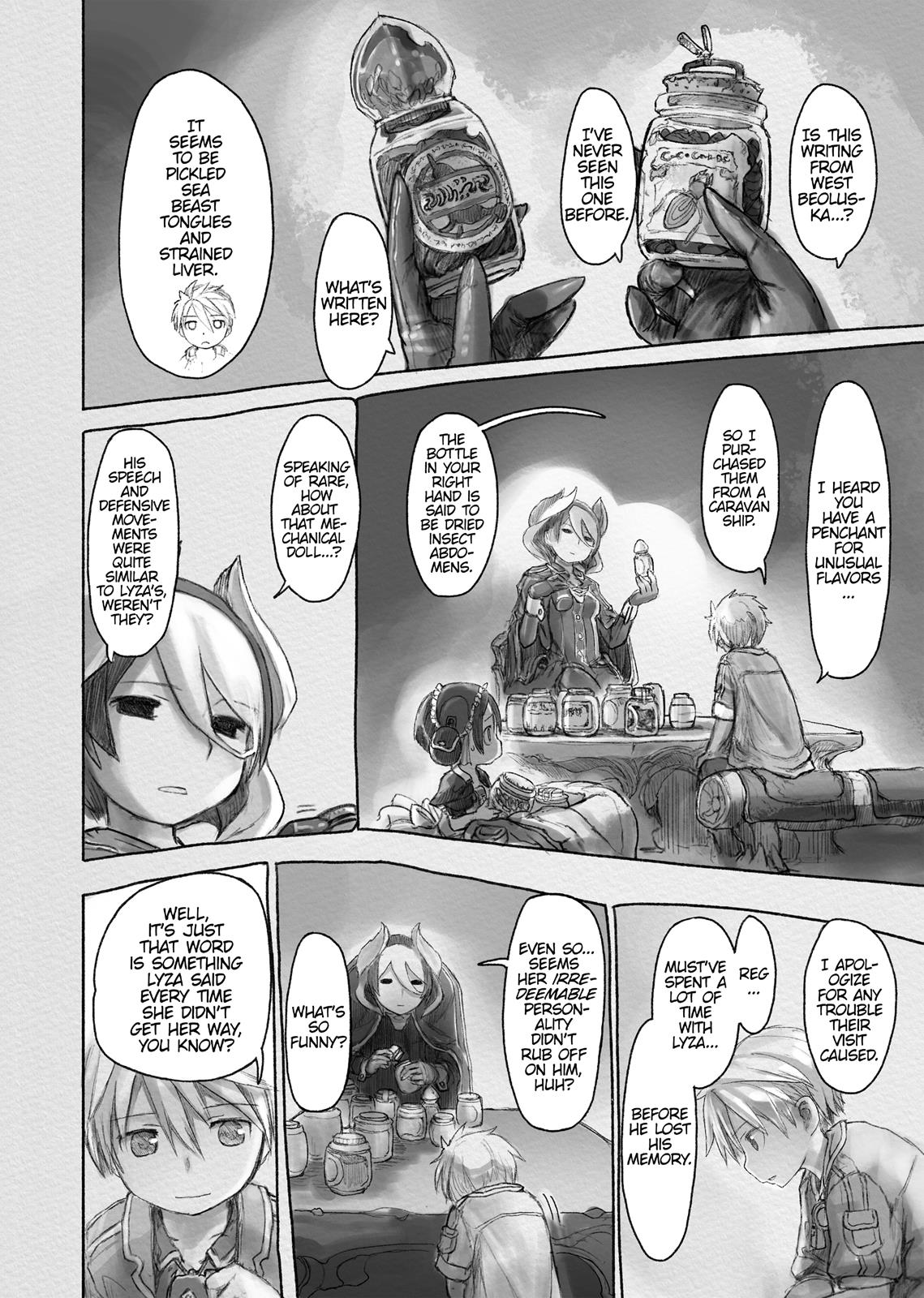Read Made in Abyss ENGLISH Manga Online