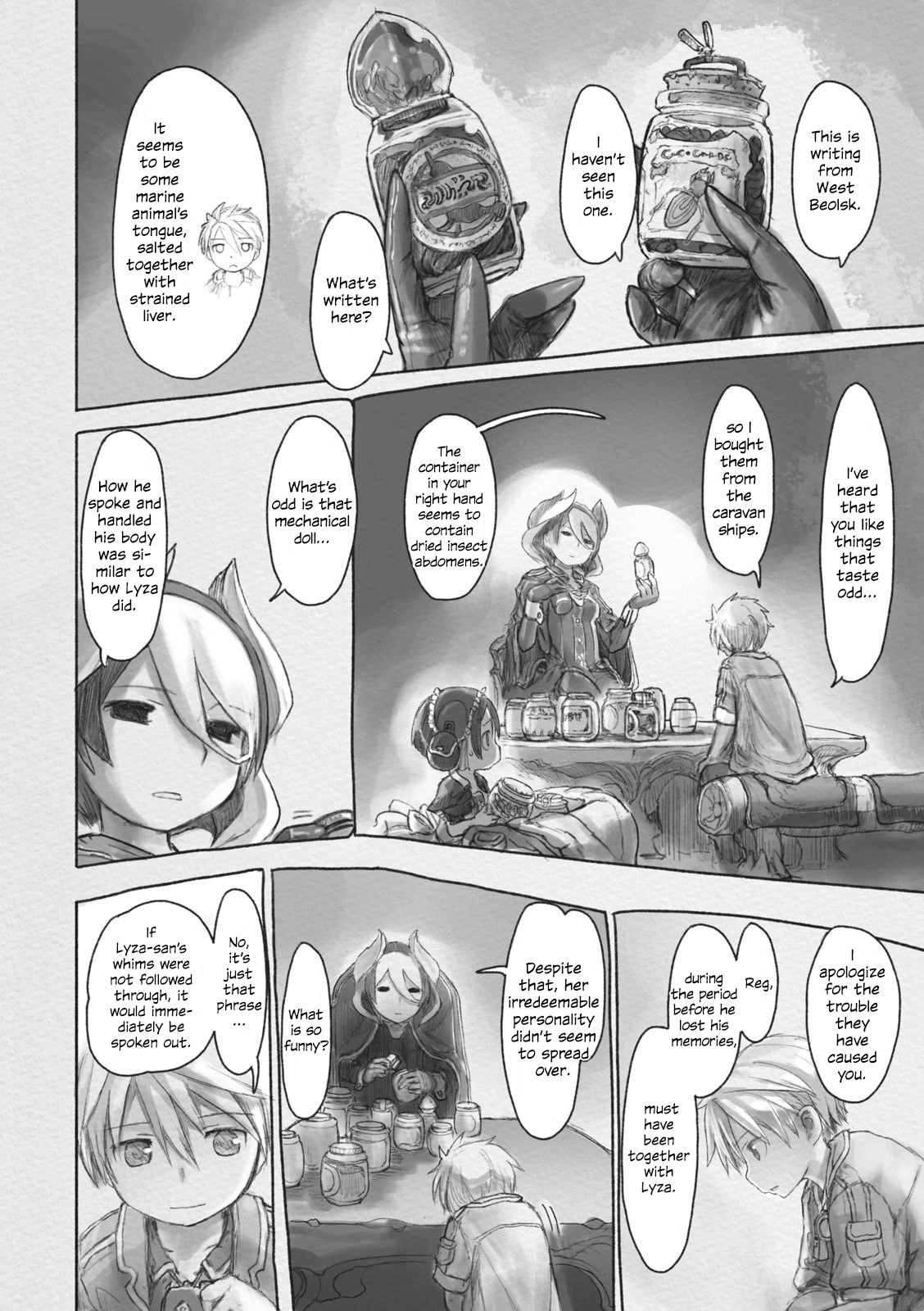 Read Made in Abyss ENGLISH Manga Online