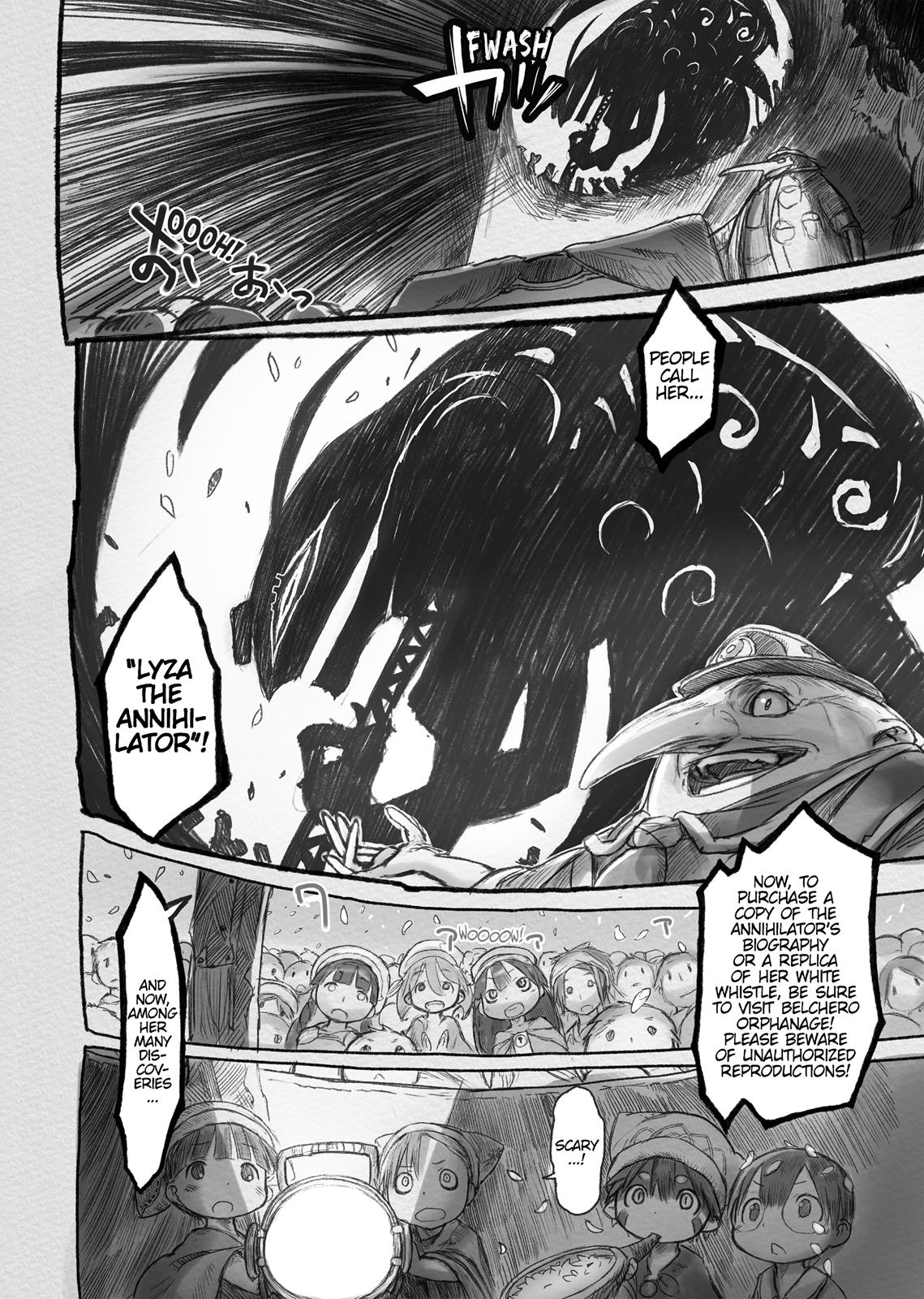 Read Made in Abyss ENGLISH Manga Online