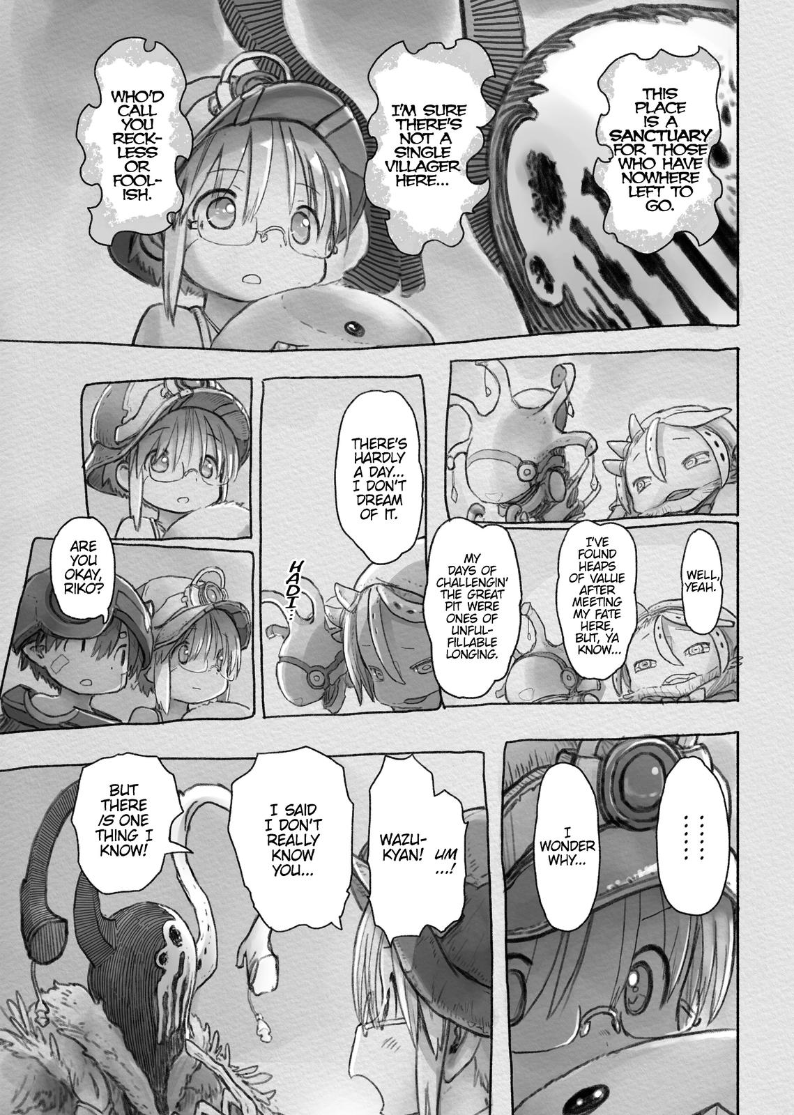 Read Made in Abyss ENGLISH Manga Online