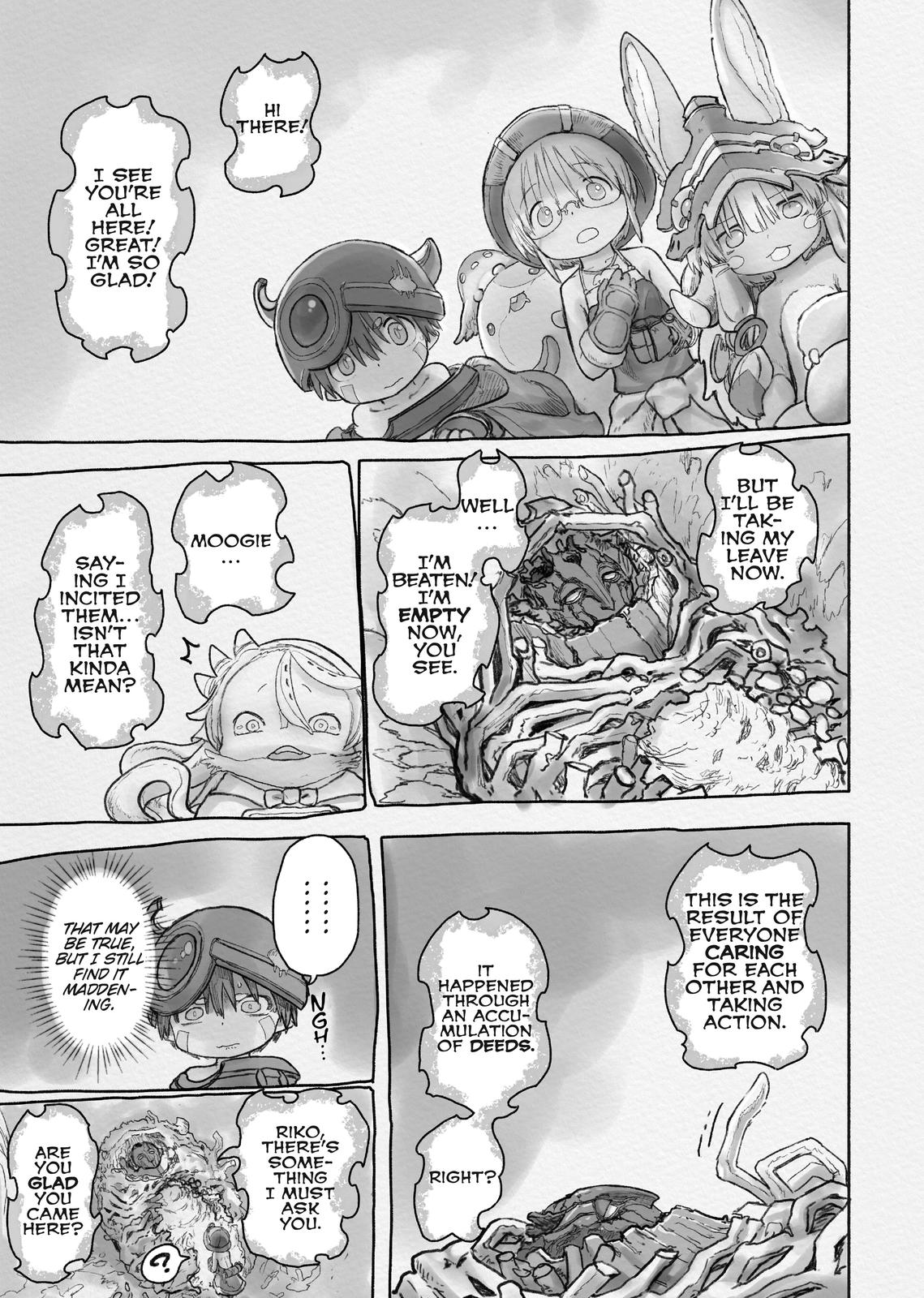 Read Made in Abyss ENGLISH Manga Online