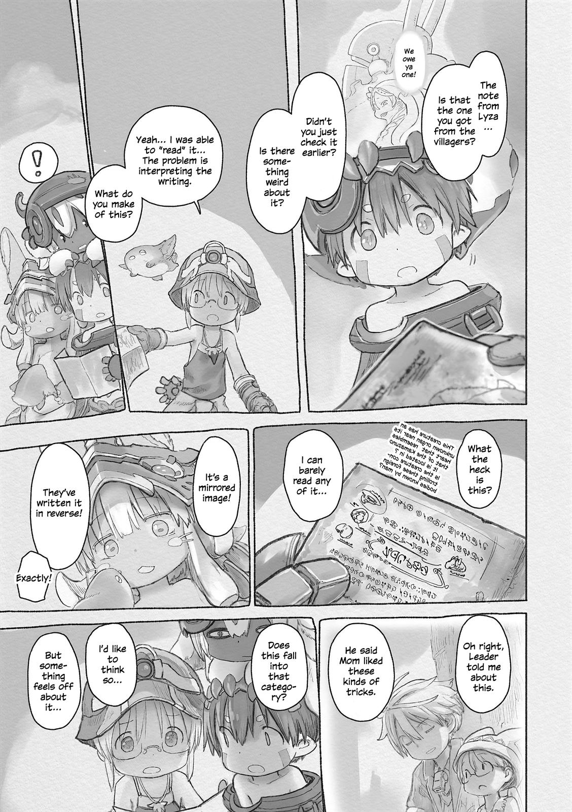 Read Made in Abyss ENGLISH Manga Online
