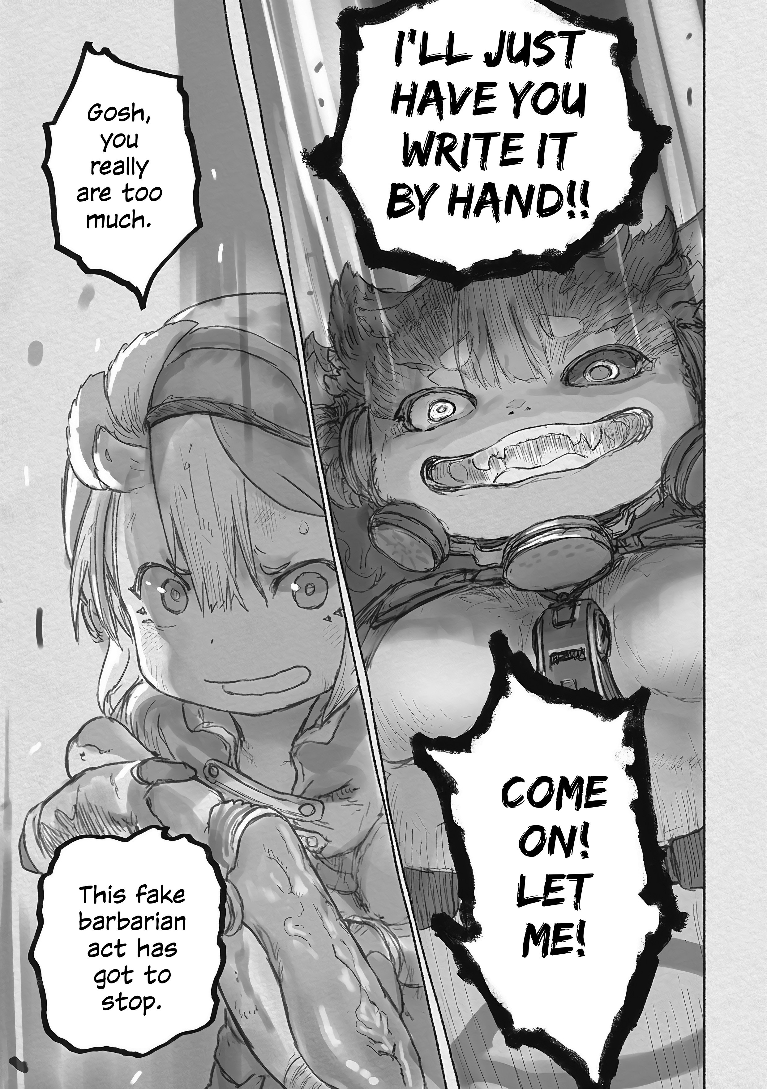 Read Made in Abyss ENGLISH Manga Online