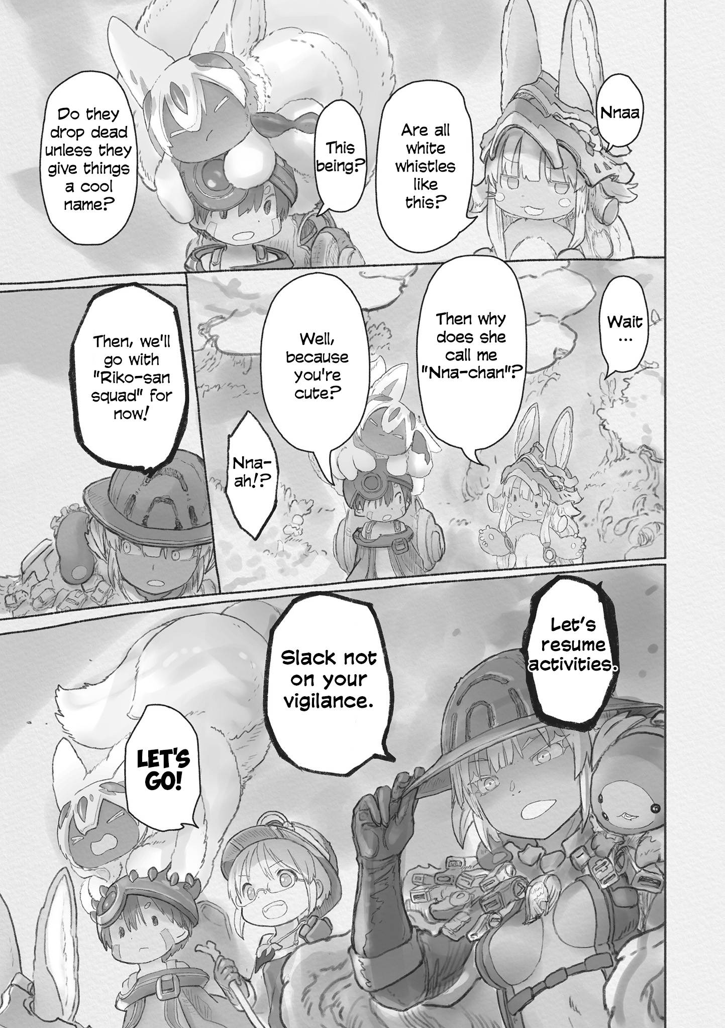 Read Made in Abyss ENGLISH Manga Online