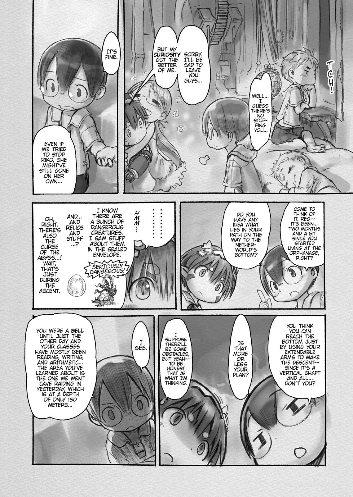 Read Made in Abyss ENGLISH Manga Online