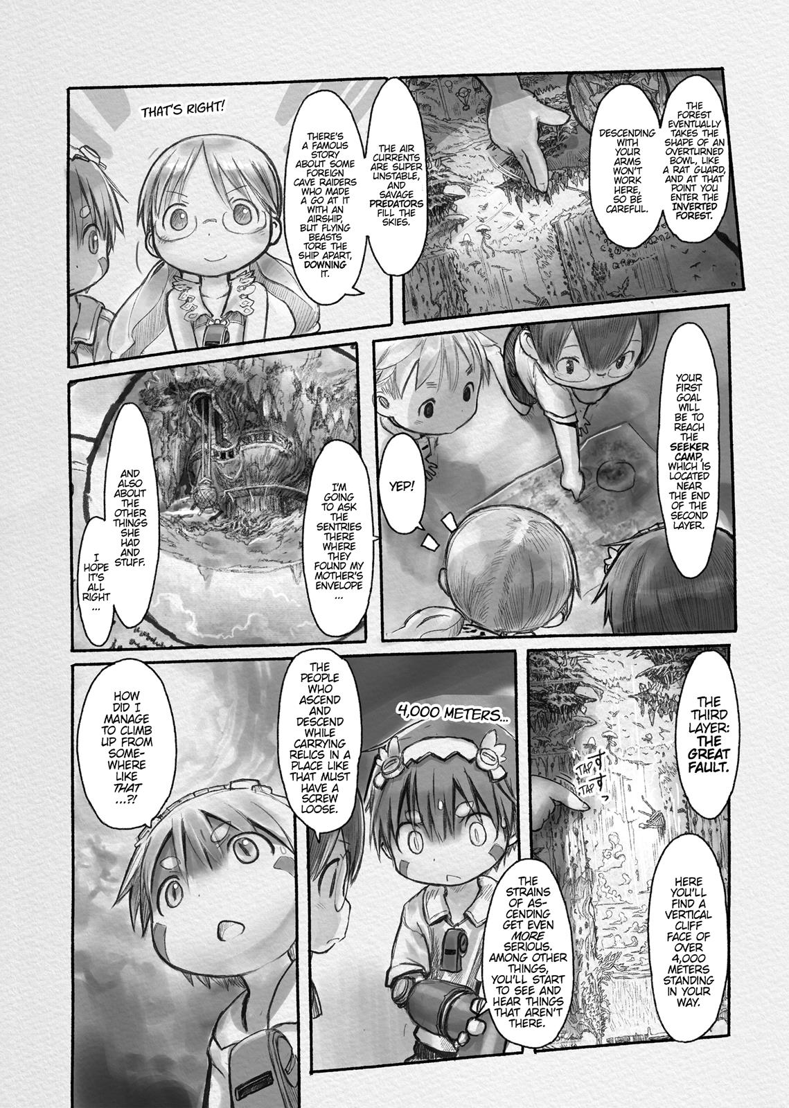 Read Made in Abyss ENGLISH Manga Online