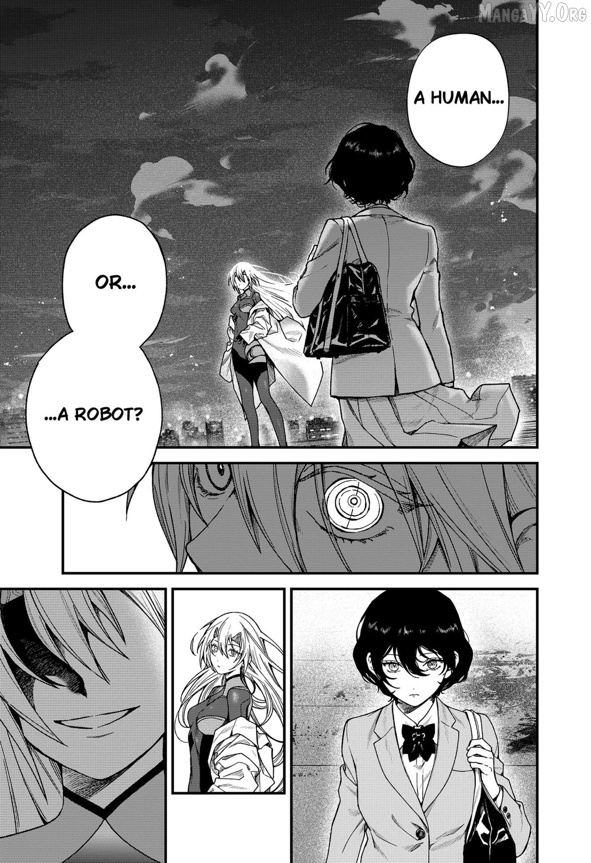 Read Manaka the Human and the Slaughter Robot ENGLISH Manga Online