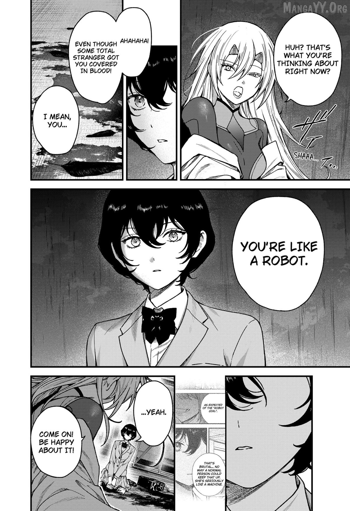 Read Manaka the Human and the Slaughter Robot ENGLISH Manga Online
