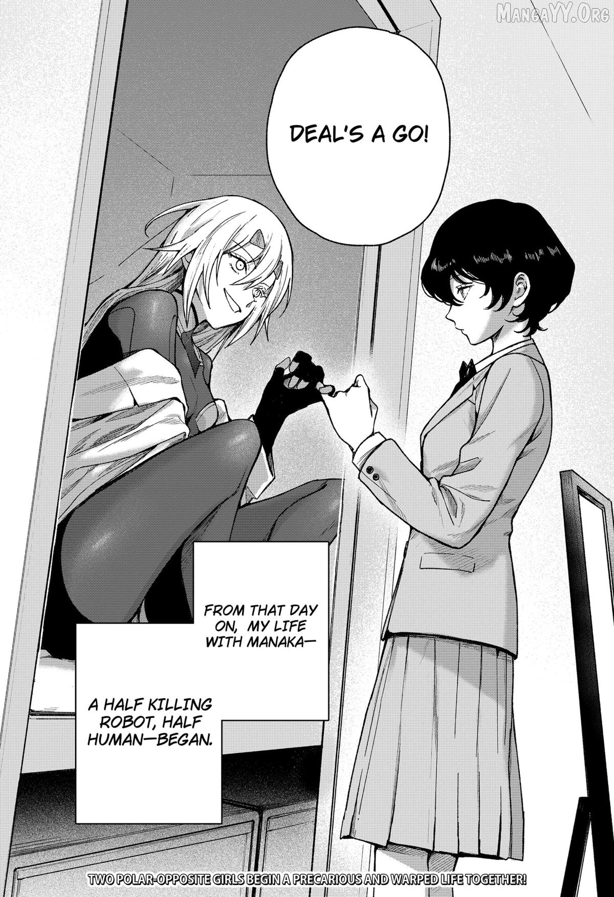 Read Manaka the Human and the Slaughter Robot ENGLISH Manga Online