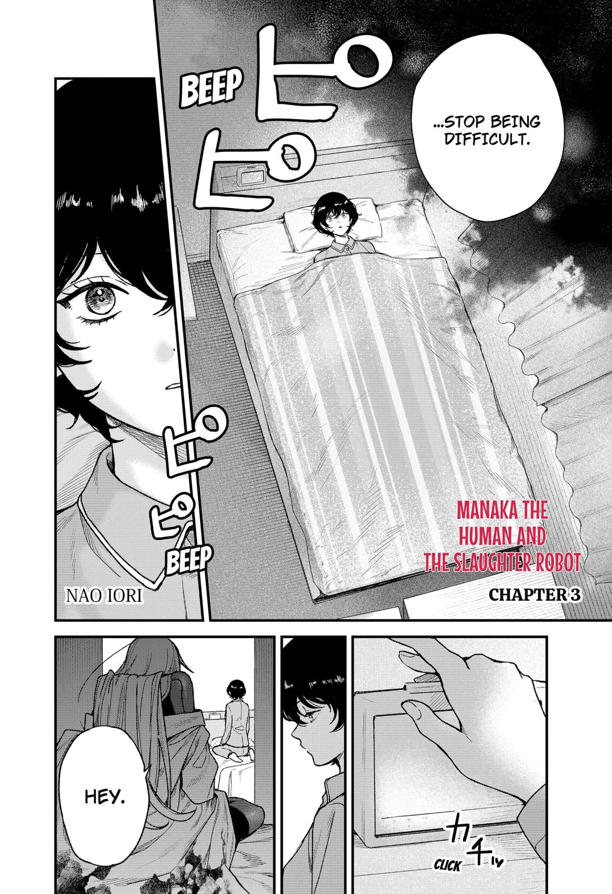 Read Manaka the Human and the Slaughter Robot ENGLISH Manga Online