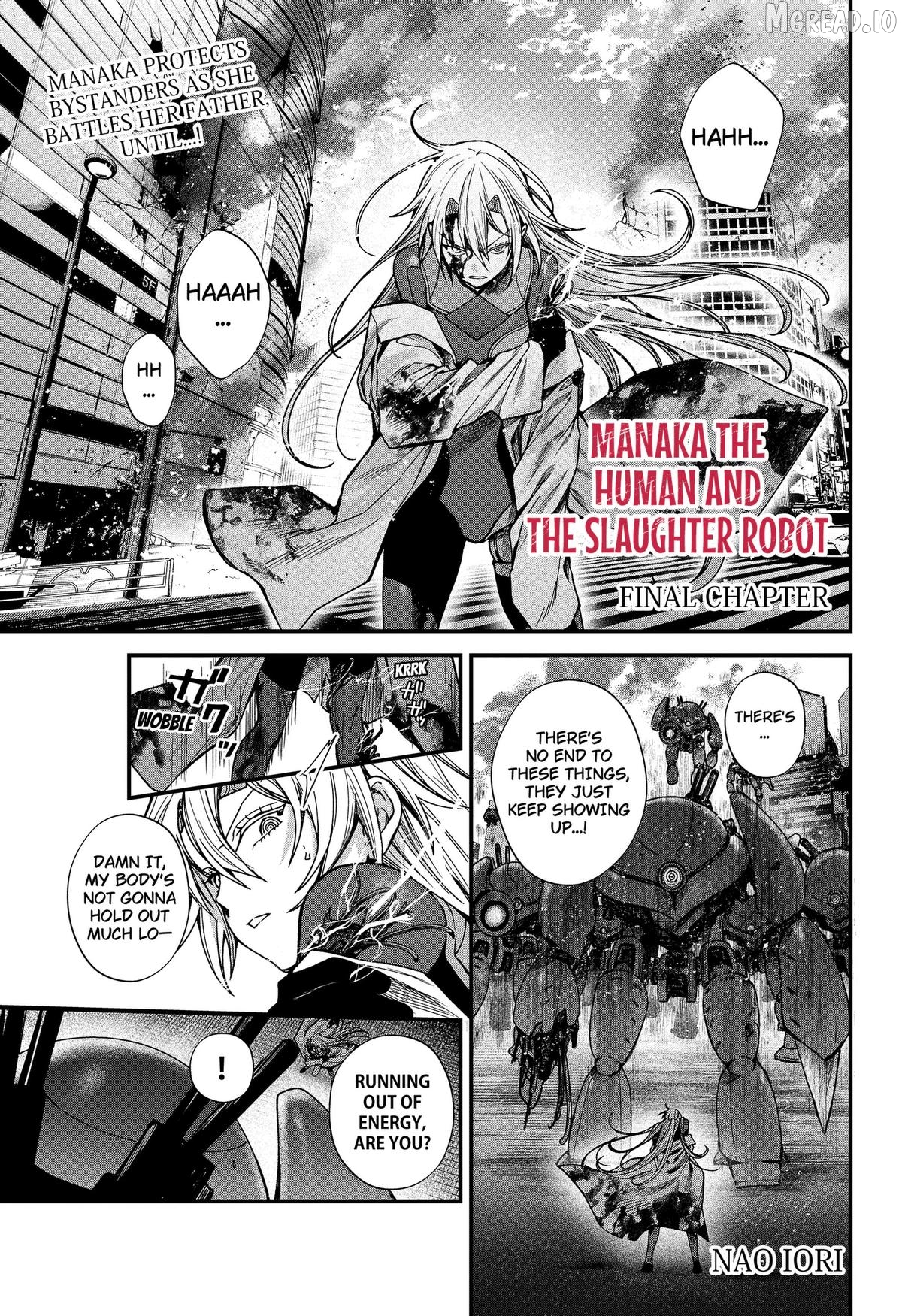 Read Manaka the Human and the Slaughter Robot ENGLISH Manga Online
