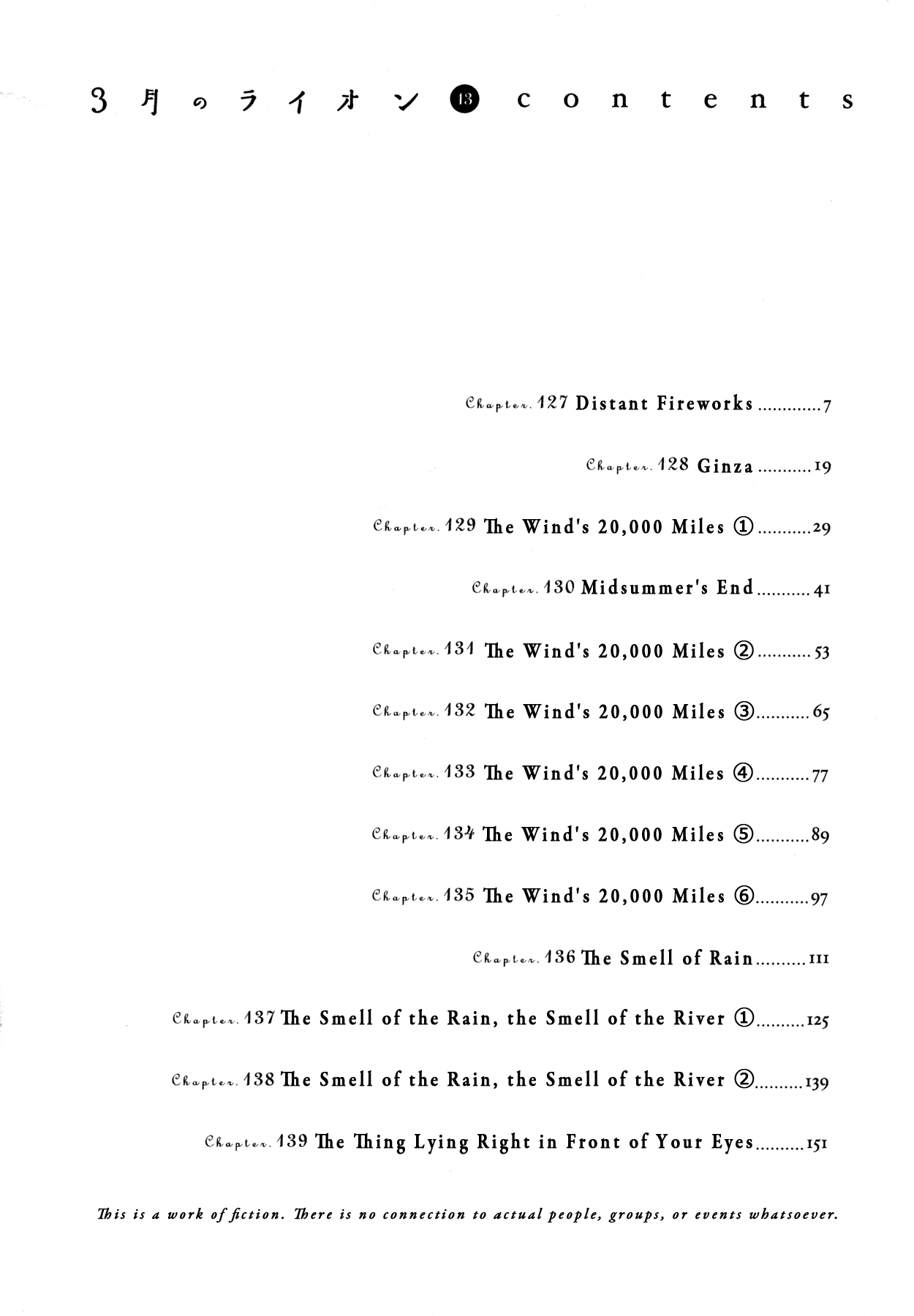 Read March Comes in Like a Lion ENGLISH Manga Online