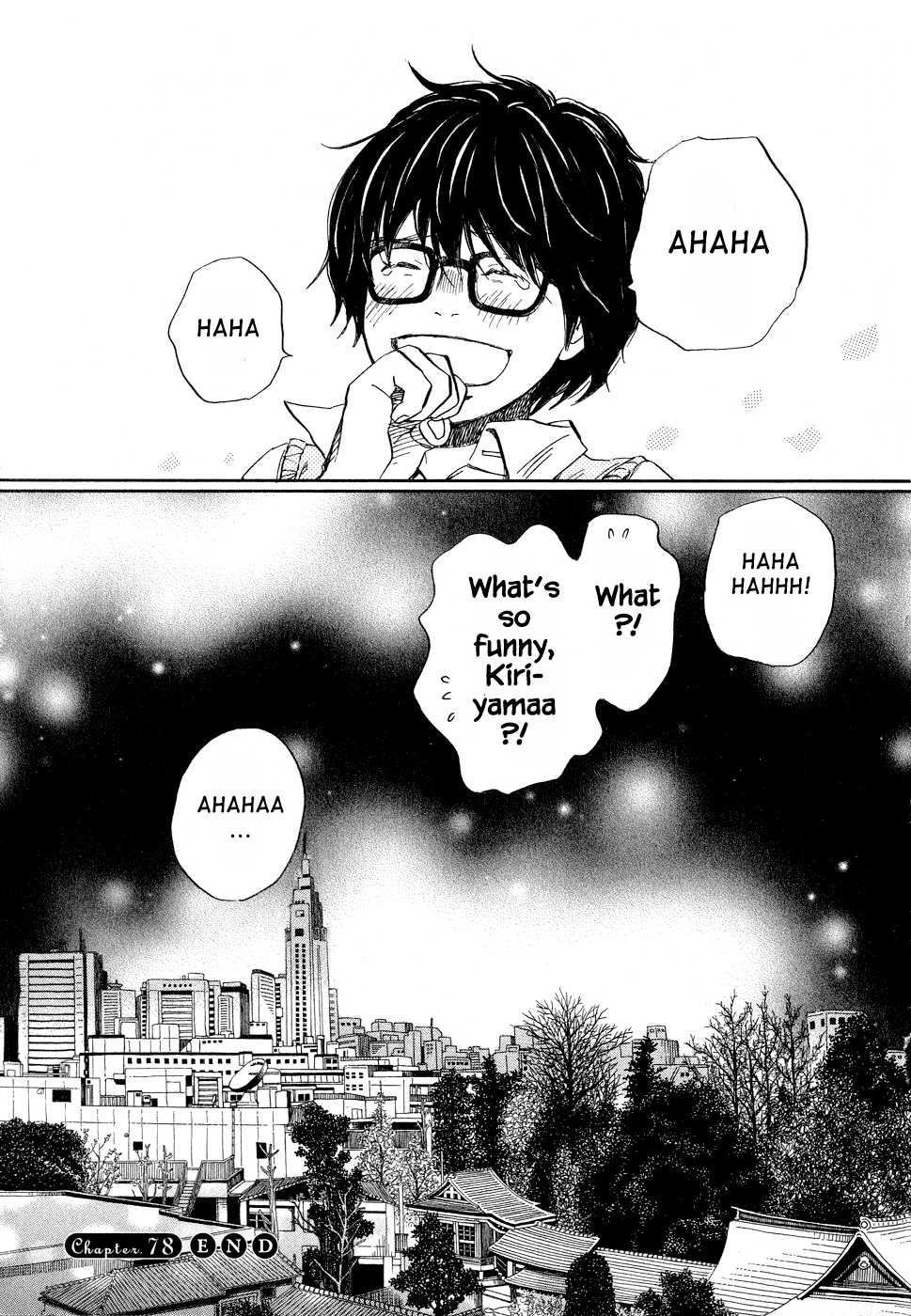Read March Comes in Like a Lion ENGLISH Manga Online