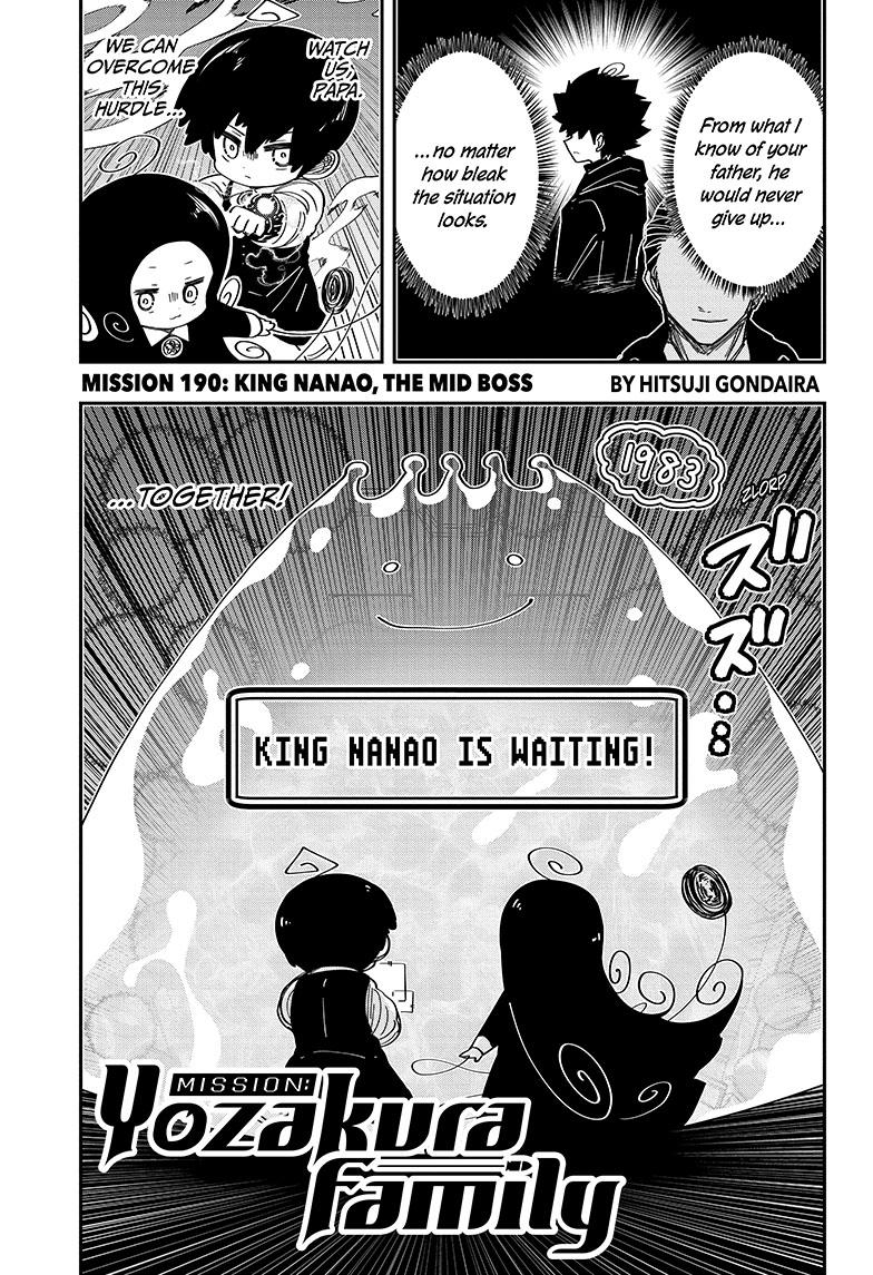 Read Mission_ Yozakura Family ENGLISH Manga Online